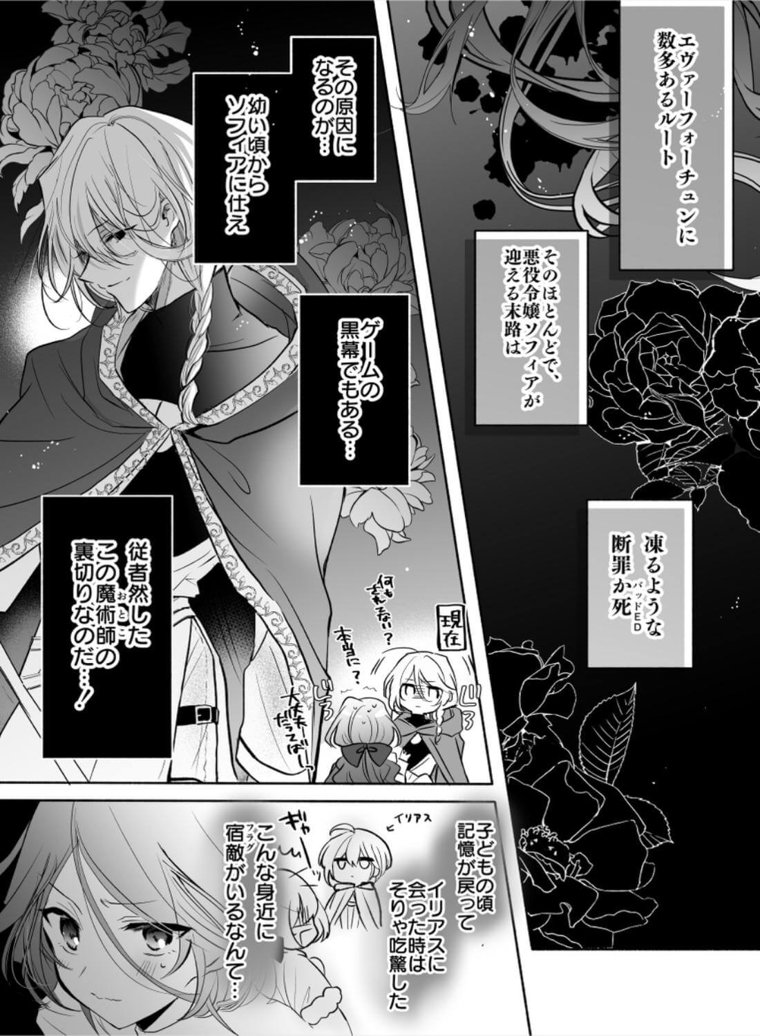 魔術師の偏愛〜バッドED転生悪役令嬢、宿敵のはずだった侍従に囚われる〜 - 009