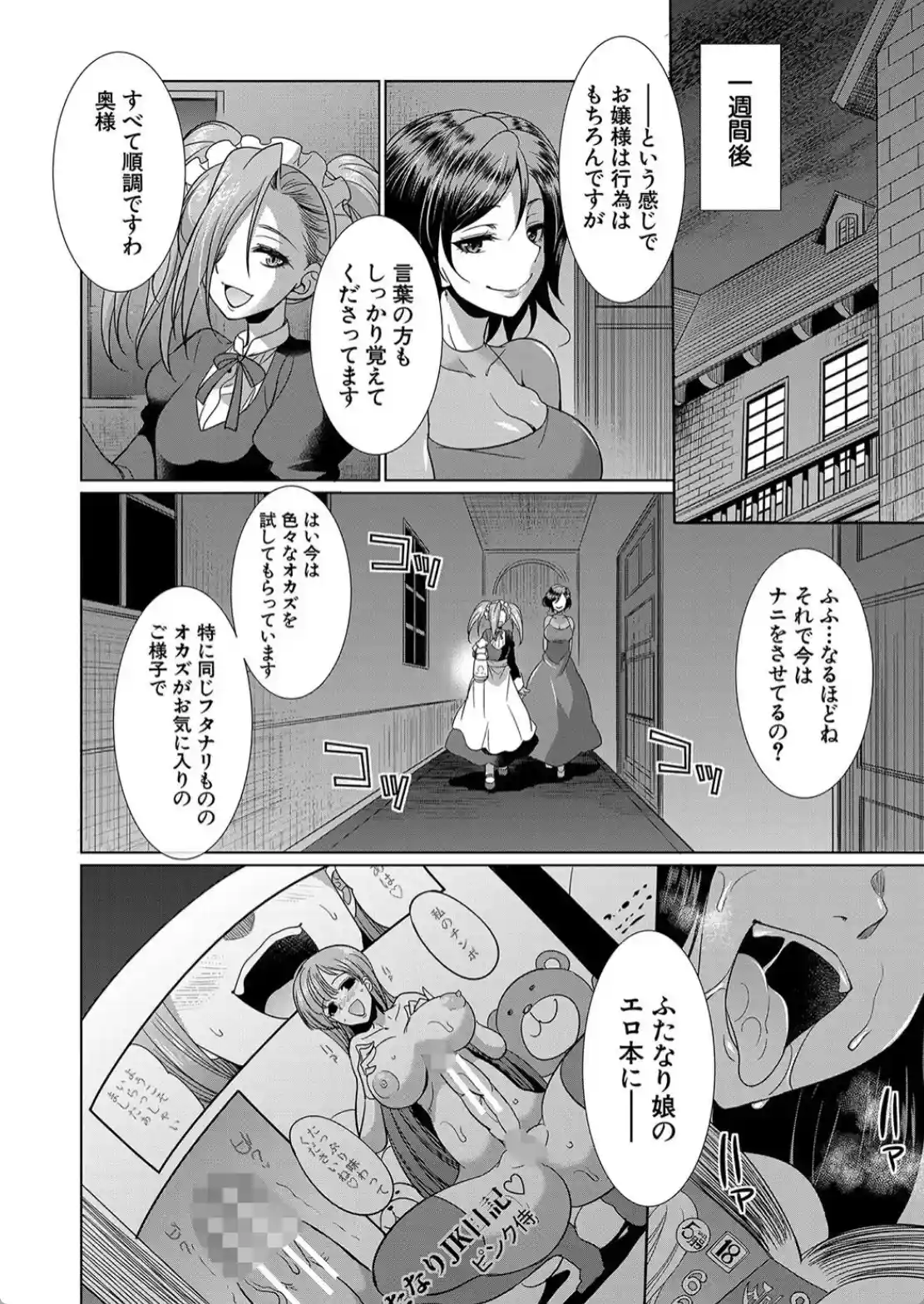 フタナリ×令嬢×大乱交 - 027