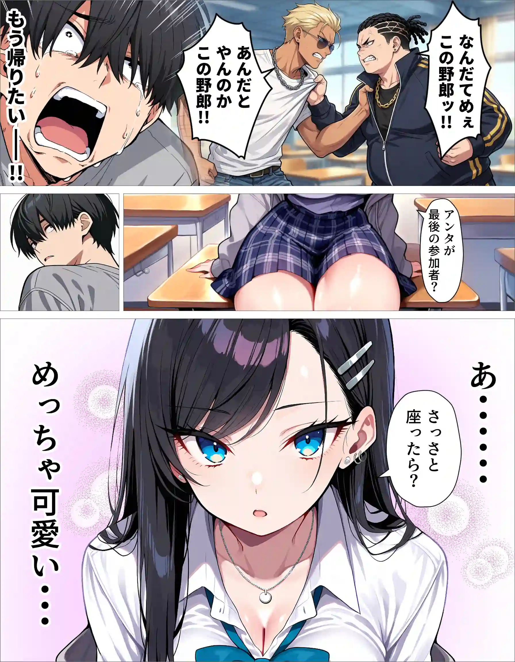 ギャル上等〜「セックスOK」の恋愛リアリティーショーで童貞が巨根無双する話〜 - 004