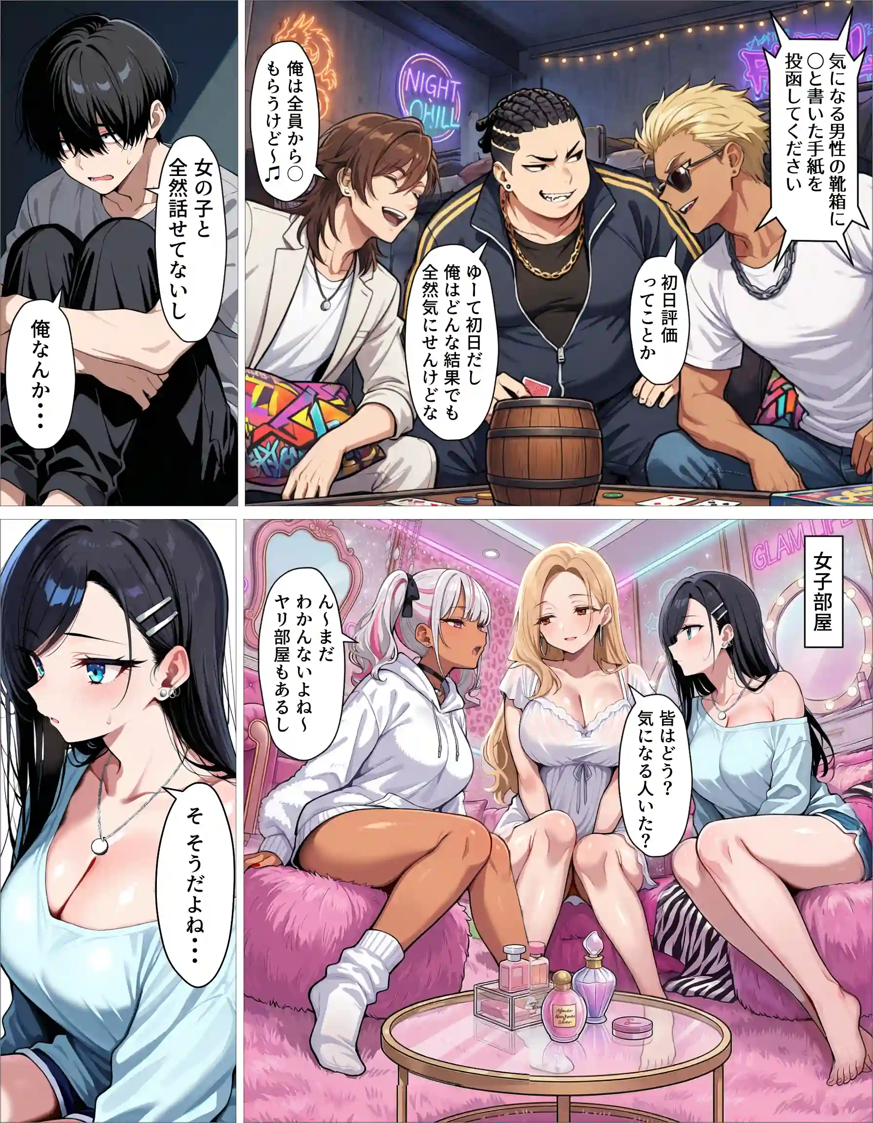ギャル上等〜「セックスOK」の恋愛リアリティーショーで童貞が巨根無双する話〜 - 025