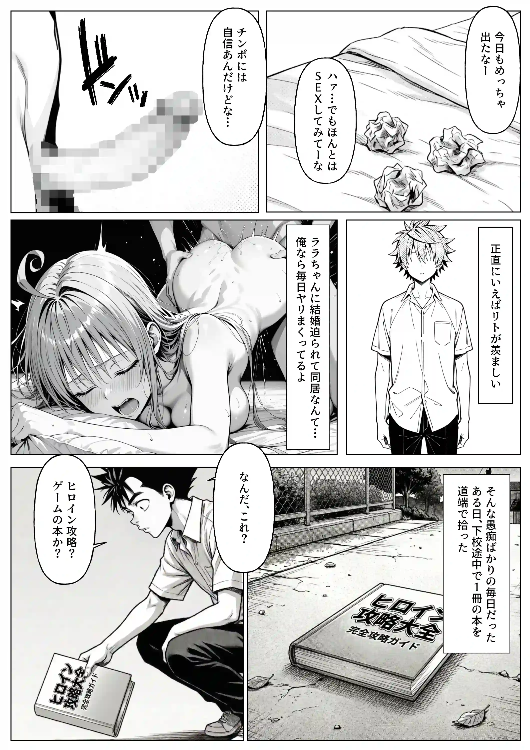 攻略本を手に入れた猿山が主人公になりました - 003