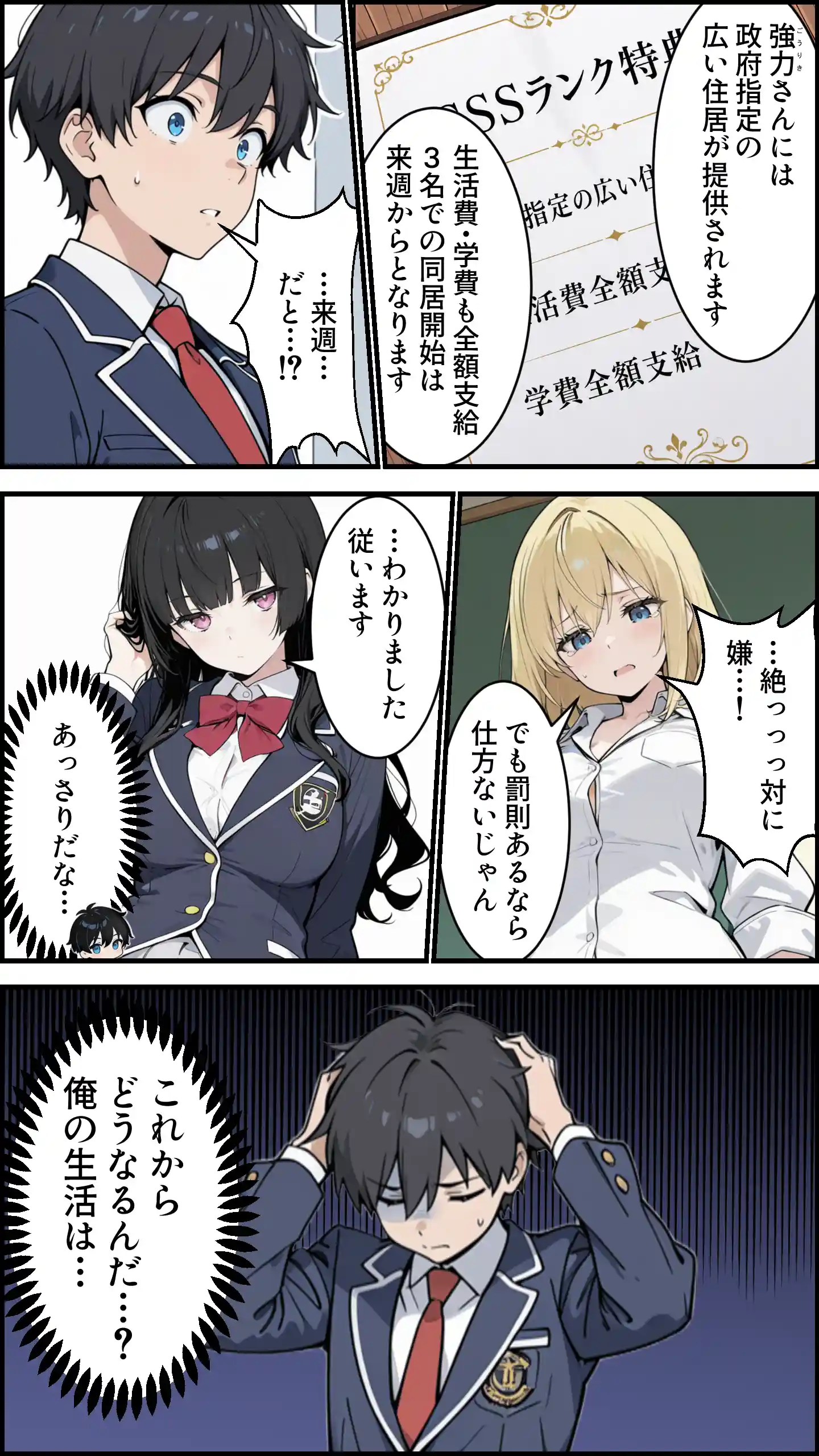 陰キャの俺がSSSランク優良精子保有者に選ばれたのでハーレム王になる話 〜いじめられっ子逆転劇〜 - 011