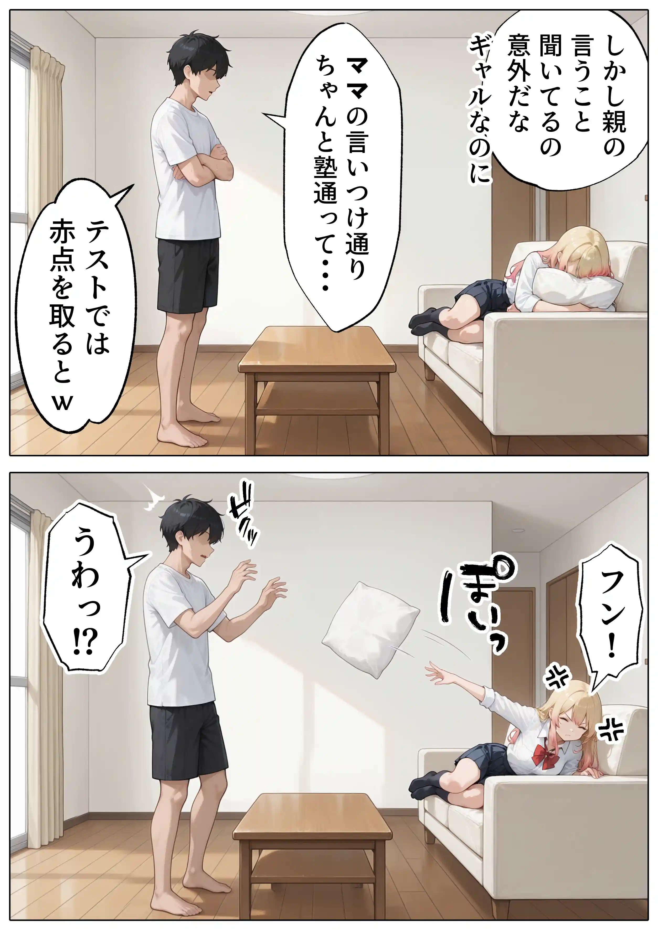 【続編:白ギャルJK2】ラブドール頼んだら、白ギャルJKが来た - 005