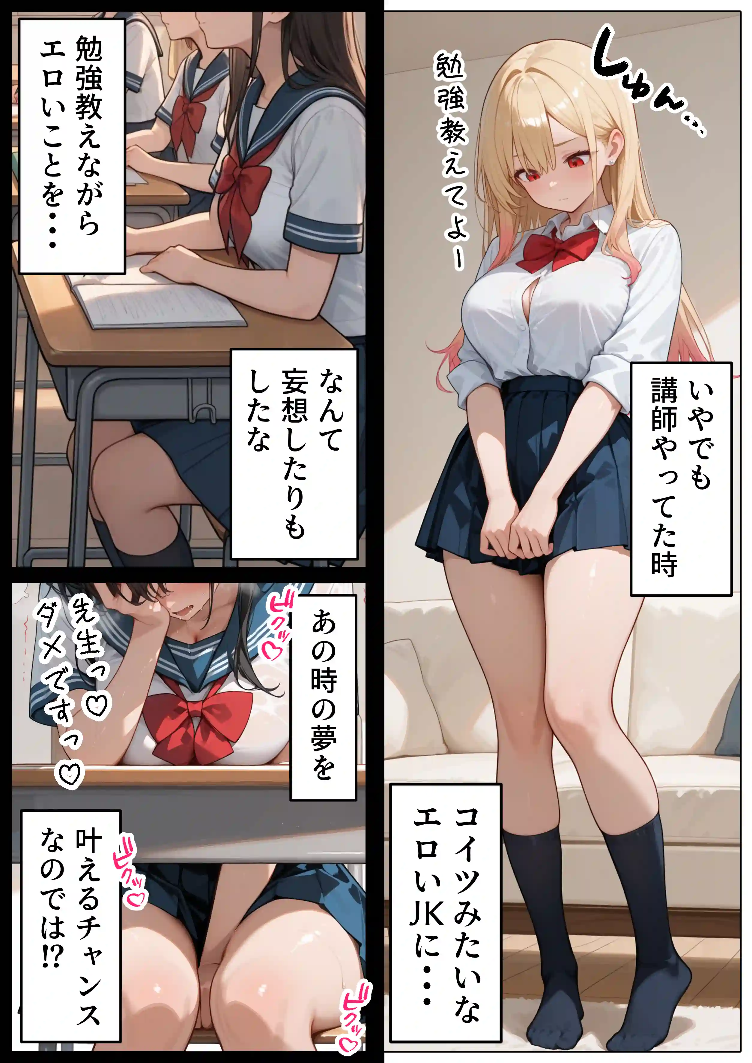 【続編:白ギャルJK2】ラブドール頼んだら、白ギャルJKが来た - 012