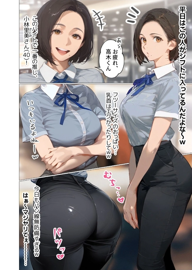 バ先のパート主婦（アラフォー・子持ち）旦那も知らない変態SEXで寝取り開発 1 - 003