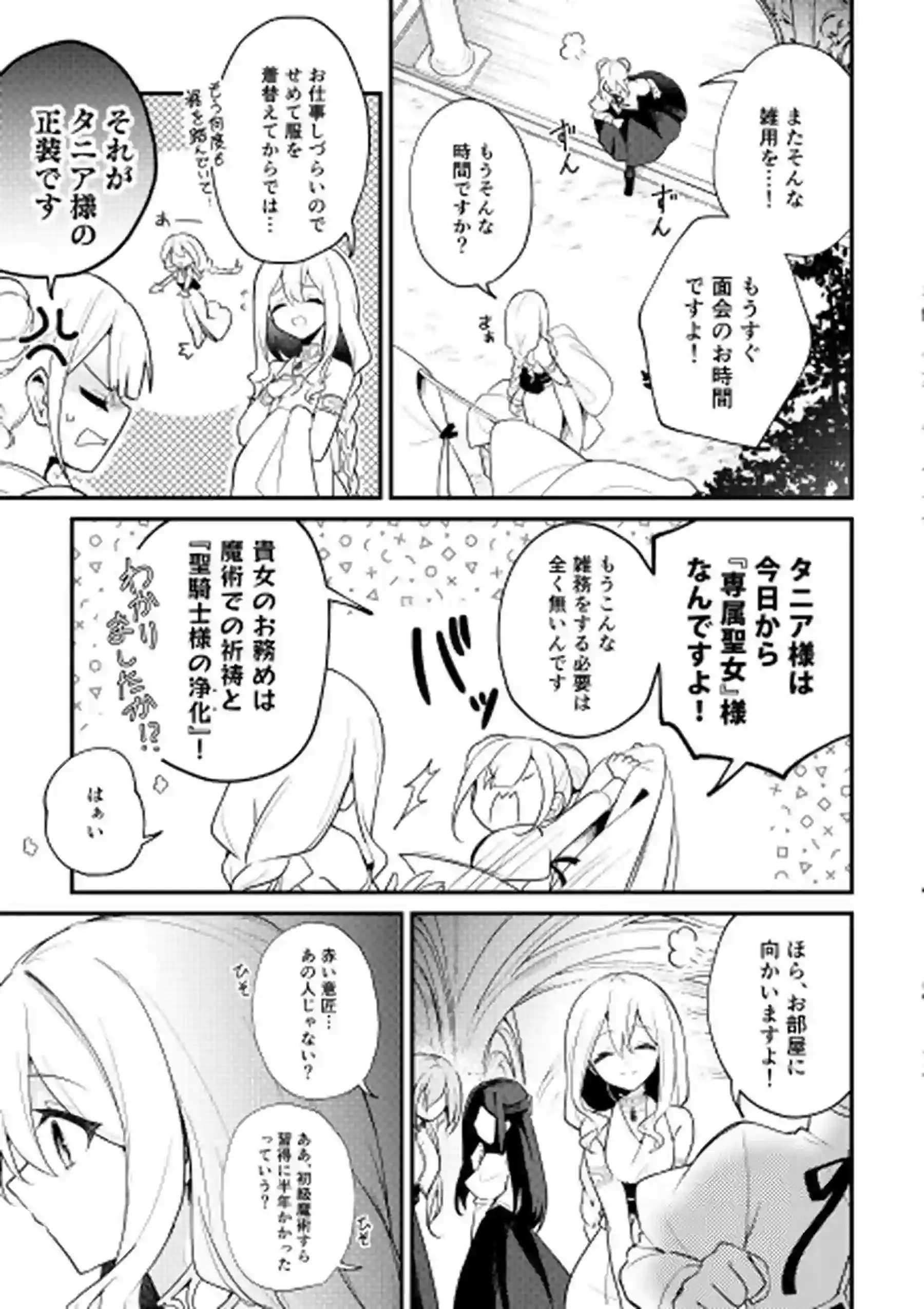 聖騎士の専属聖女 -訳あり聖女は穢れの聖騎士と誠実な儀をする- - 004