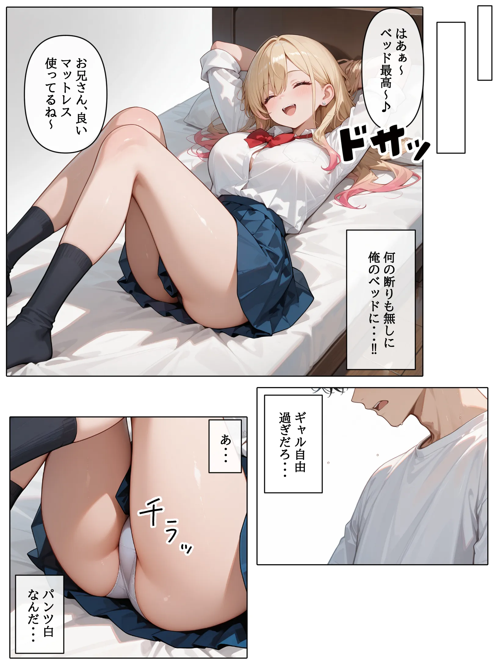 ラブドール頼んだら、白ギャルJKが来た - 007