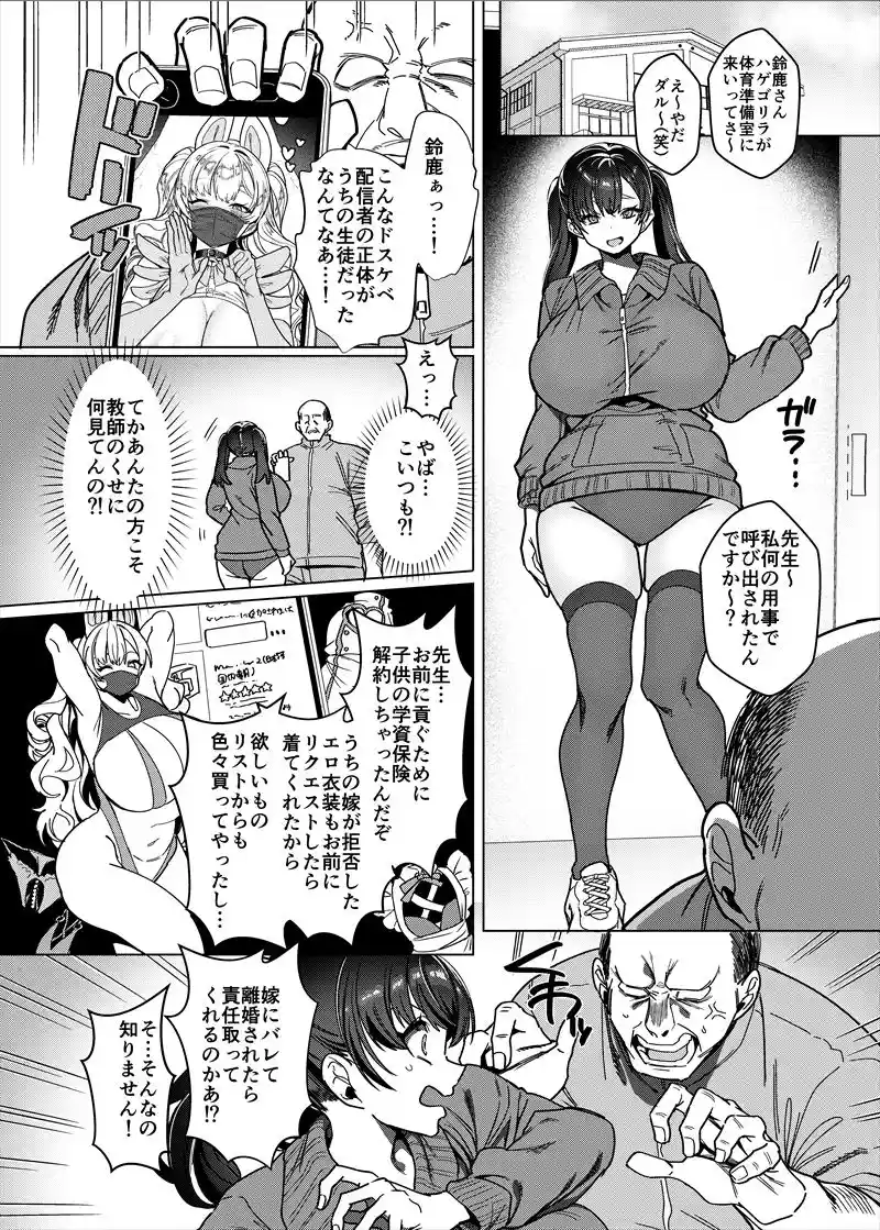 ビジネスビッチキャラでHな配信してるだけで本当（リアル）は処女なんですけど！ - 022