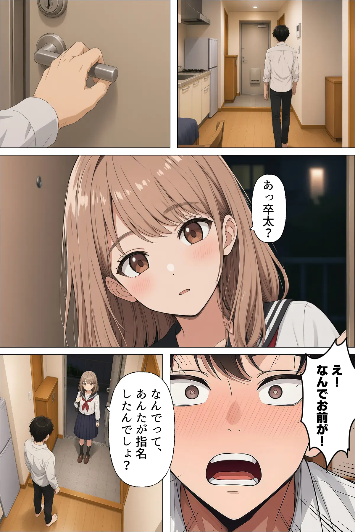 【漫画】指名は卒アルの中で 卒業アルバムに載っている元同級生しか在籍していないデリヘル店 - 015