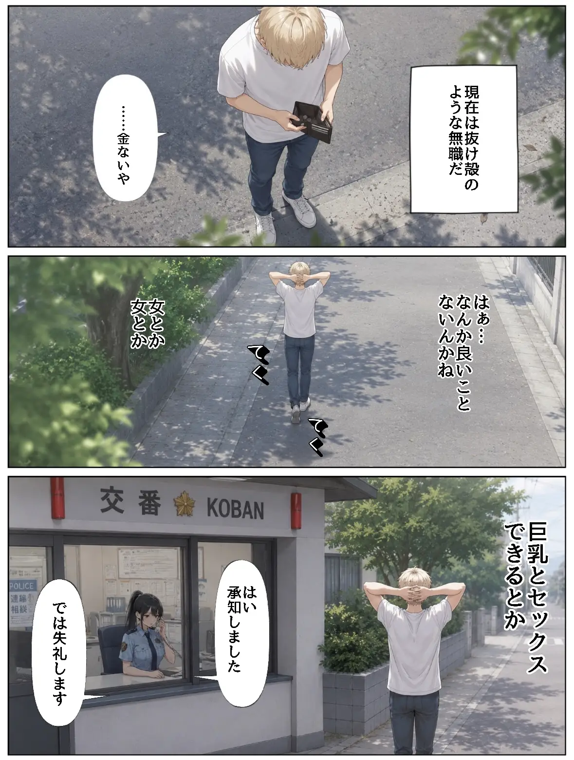 男嫌いな新卒警官を監×してマゾメス化させた結果 - 018