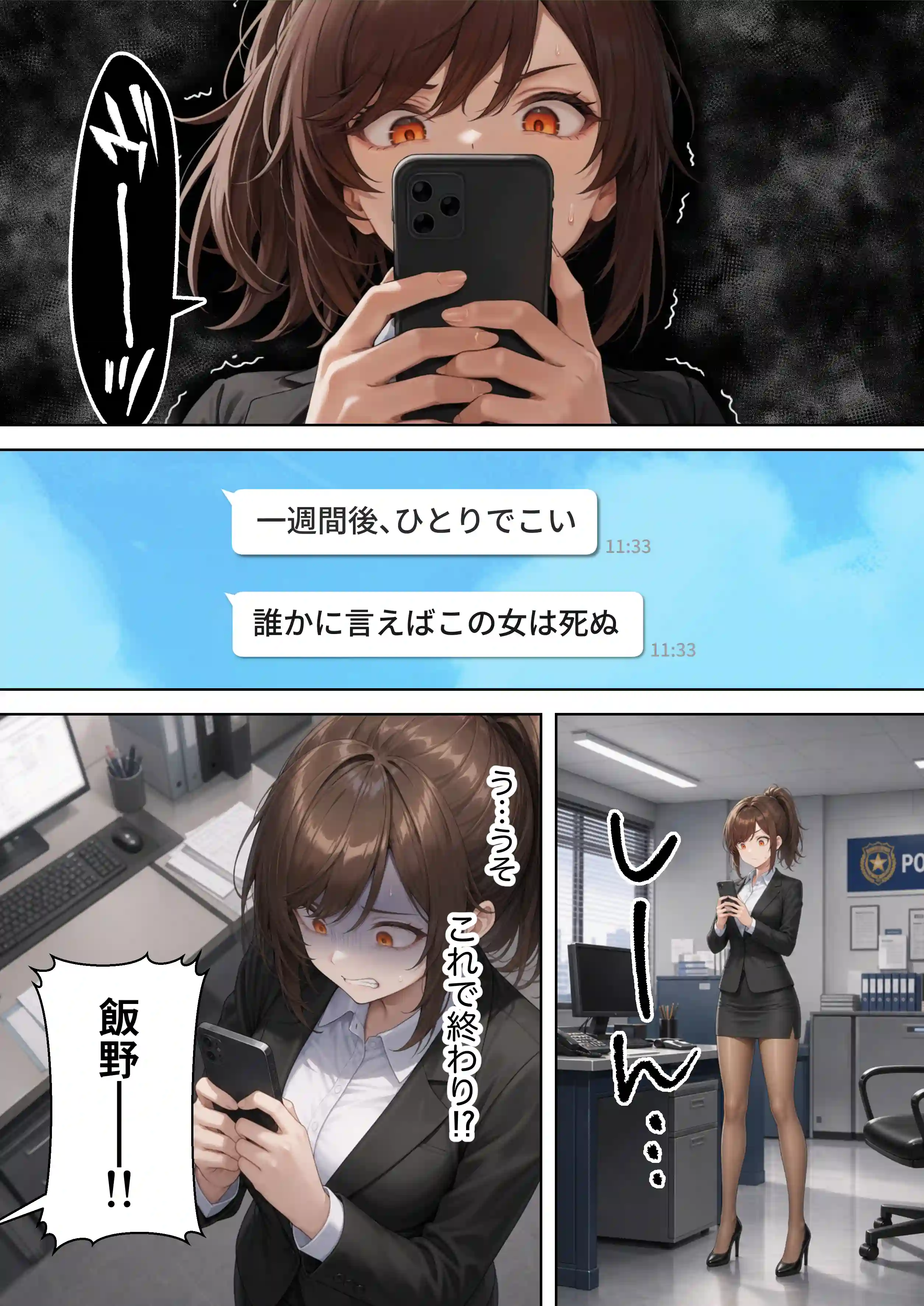 目隠師〜女刑事を連れ去って目隠し拘束調教する男〜【新人刑事肉人形化編】 - 016