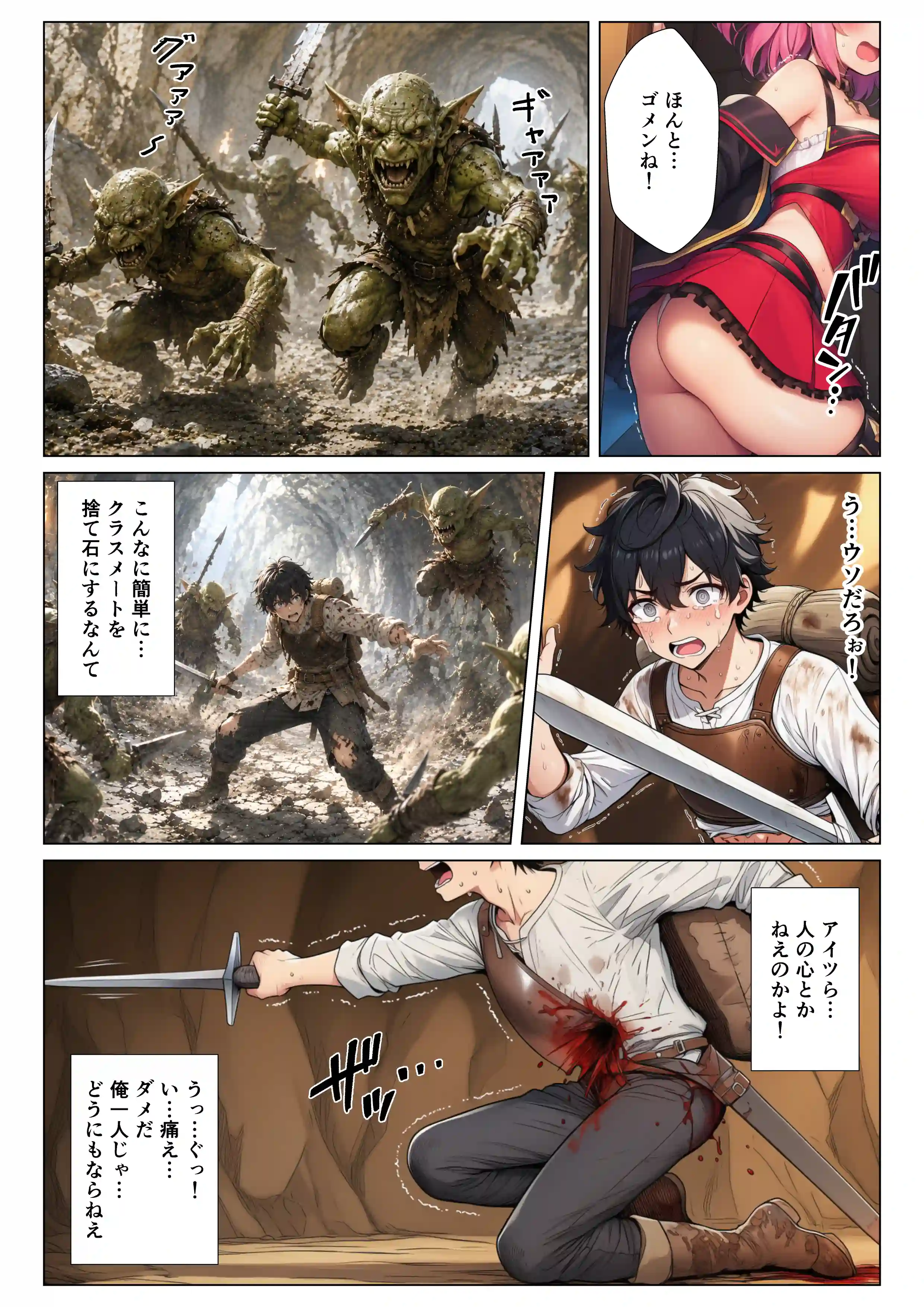 異世界クラス転移！ギャル達のパシリの俺がチートエロ能力で復讐ハーレム[シコリの森] - 007