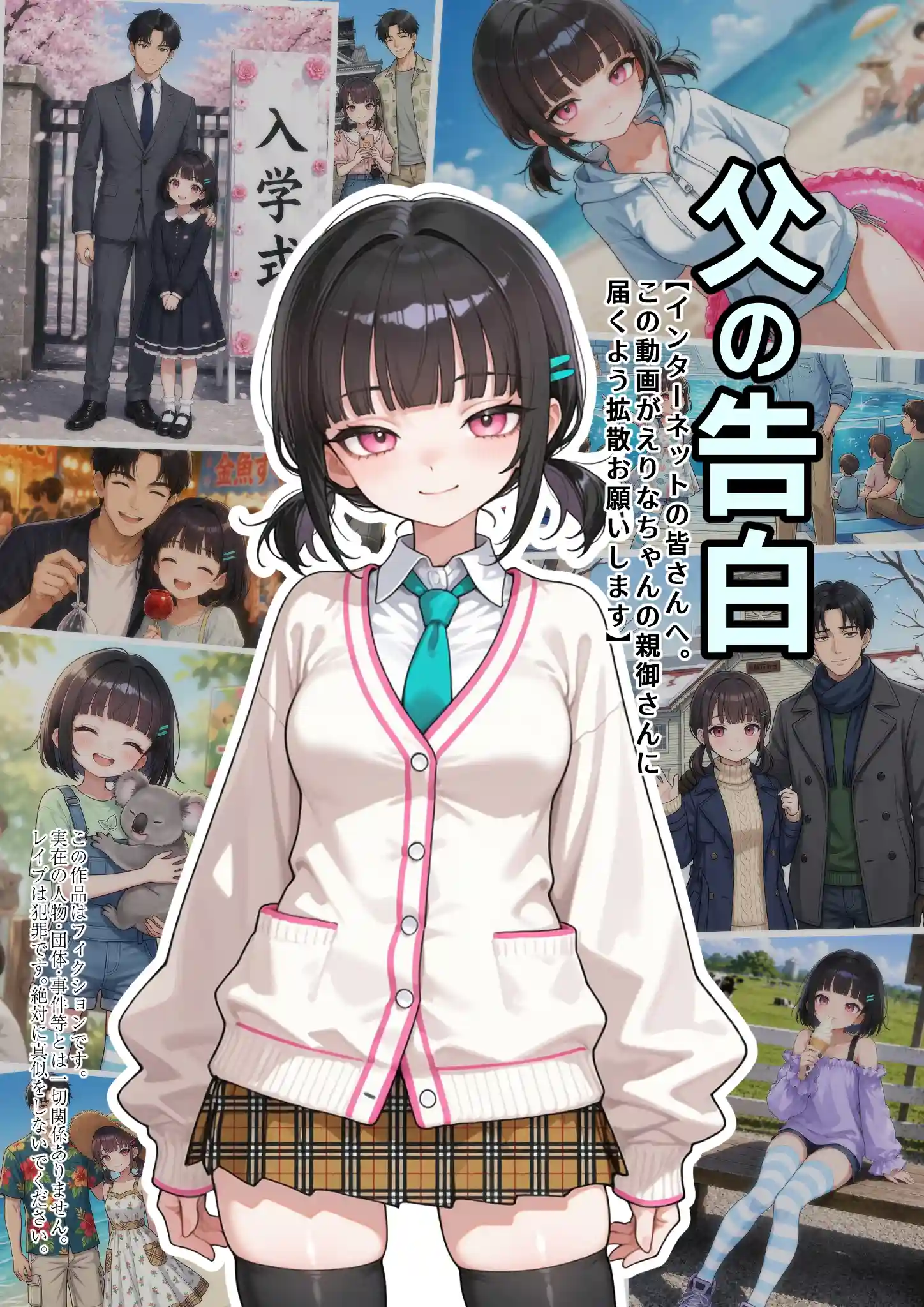 父の告白【インターネットの皆さんへ。この動画がえりなちゃんの親御さんに届くよう拡散お願いします】