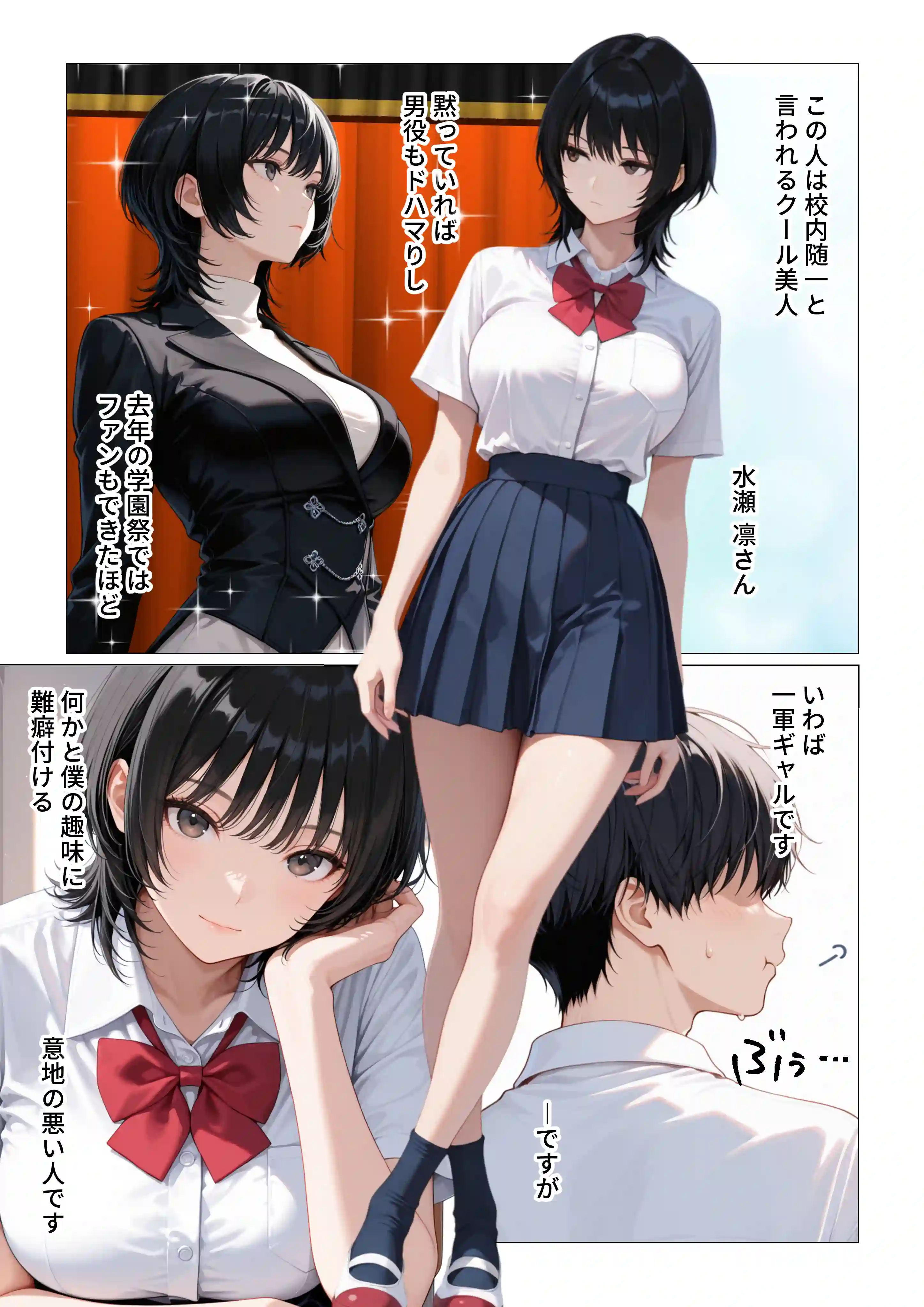 隠れオタクな一軍ギャルの秘密を受け入れたら、マンガの続きをセックスで実演する事になった - 007