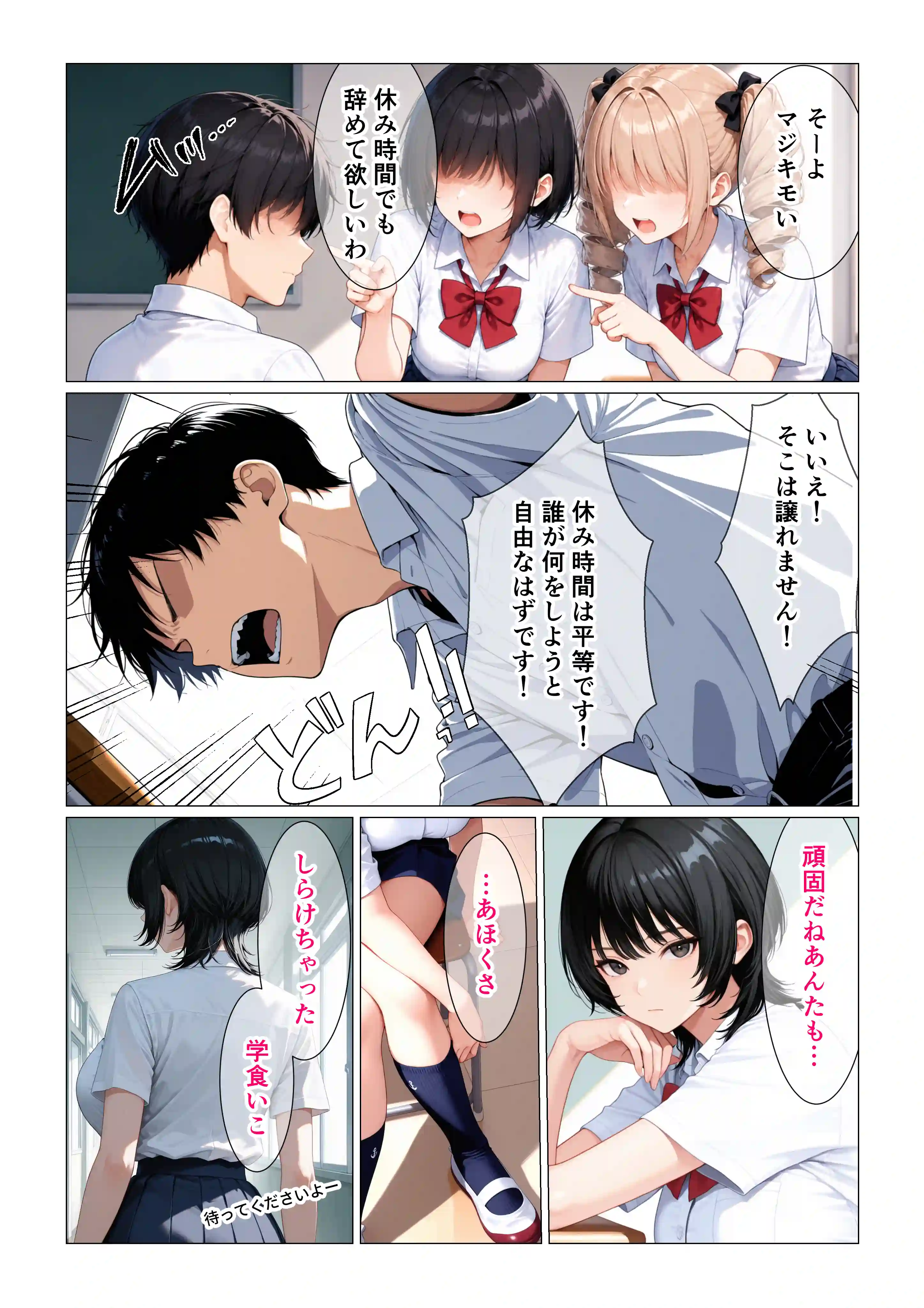 隠れオタクな一軍ギャルの秘密を受け入れたら、マンガの続きをセックスで実演する事になった - 008