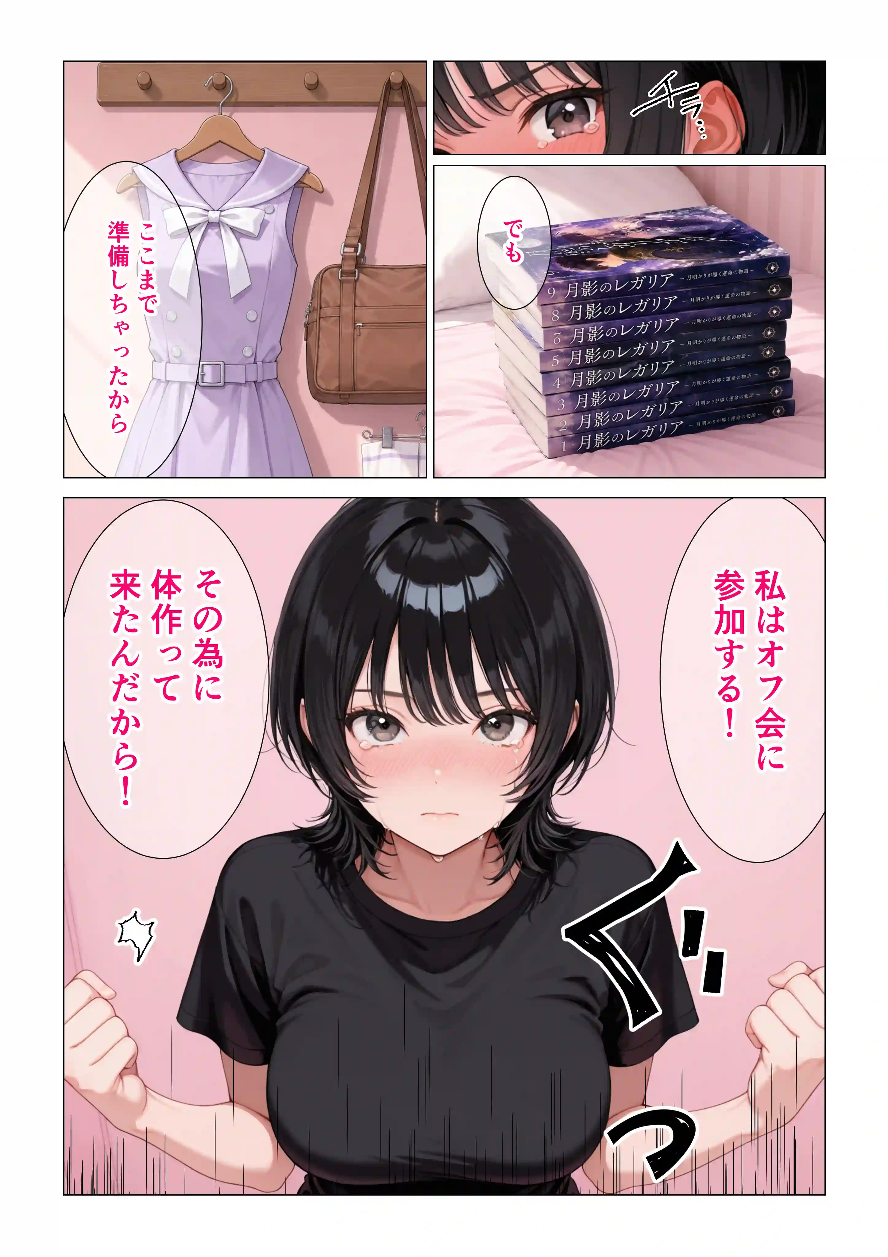隠れオタクな一軍ギャルの秘密を受け入れたら、マンガの続きをセックスで実演する事になった - 019
