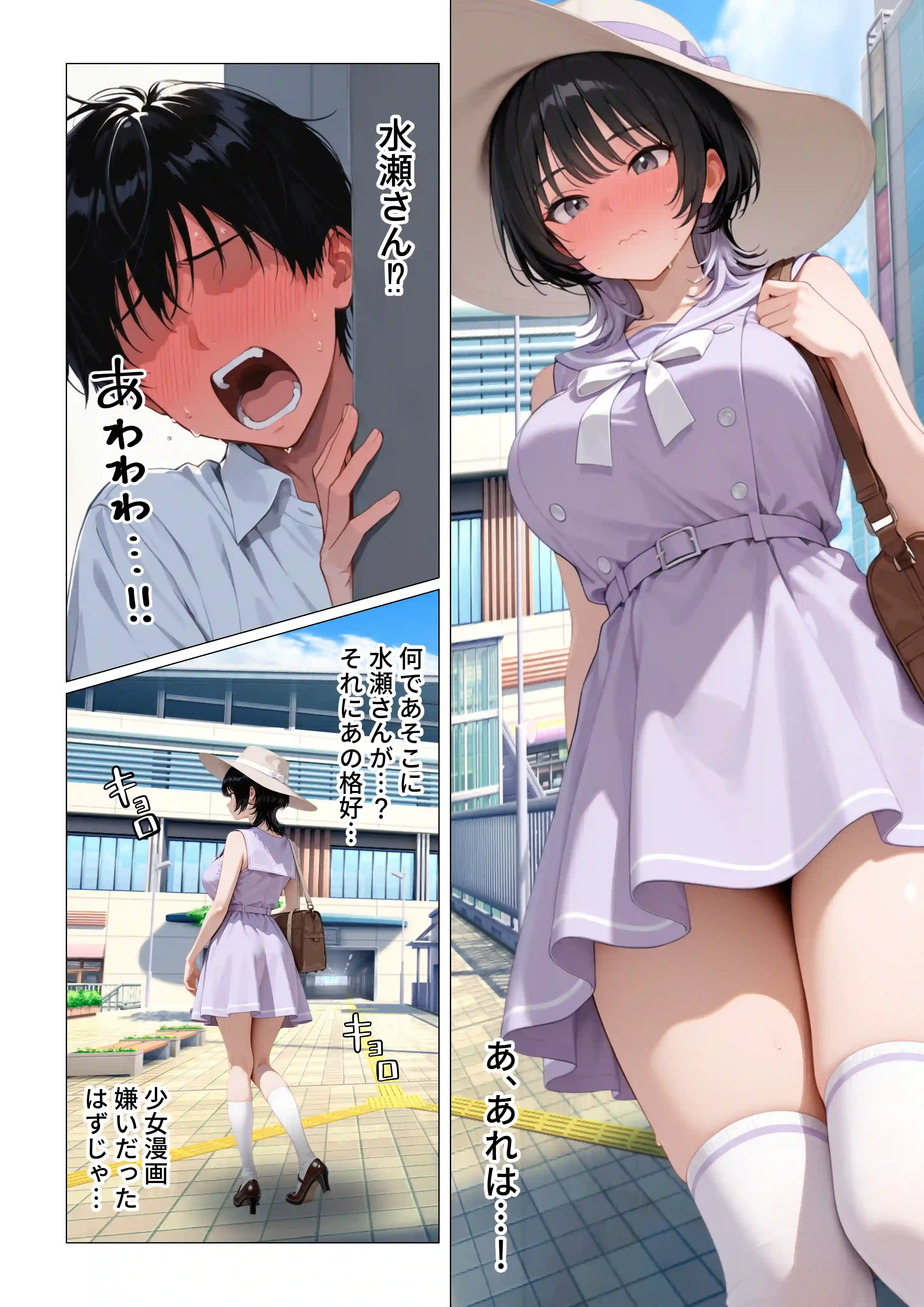 隠れオタクな一軍ギャルの秘密を受け入れたら、マンガの続きをセックスで実演する事になった - 021