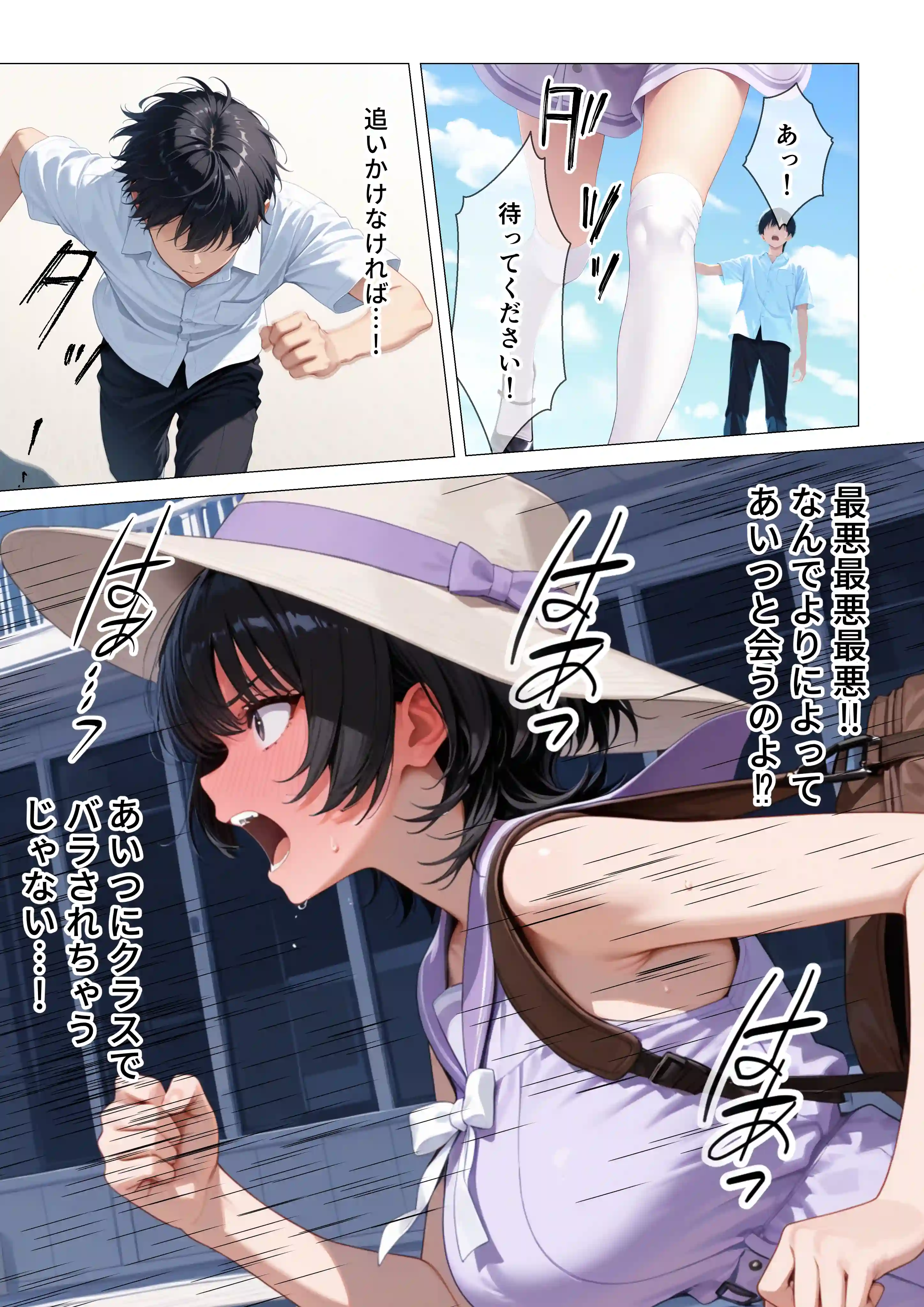 隠れオタクな一軍ギャルの秘密を受け入れたら、マンガの続きをセックスで実演する事になった - 023