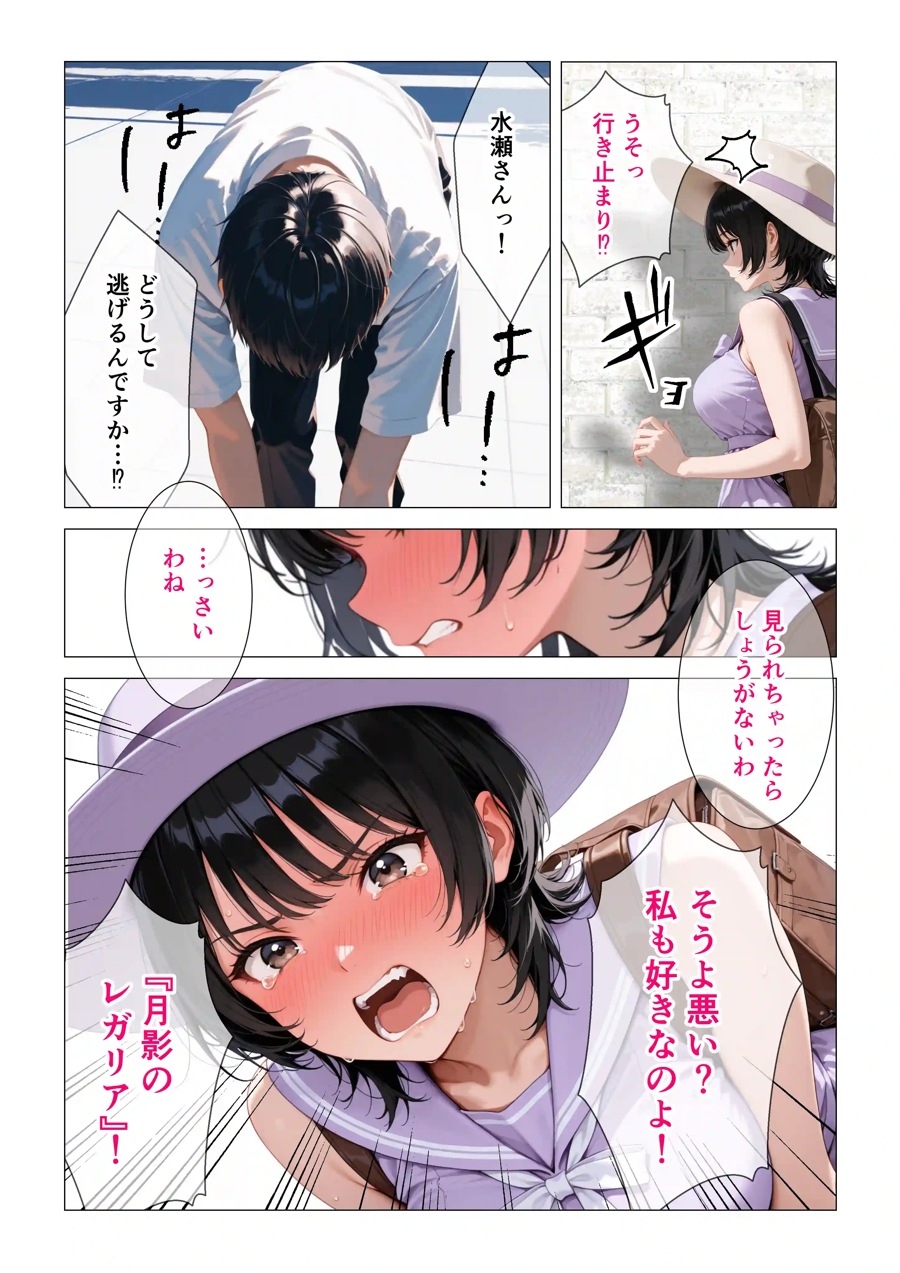 隠れオタクな一軍ギャルの秘密を受け入れたら、マンガの続きをセックスで実演する事になった - 024