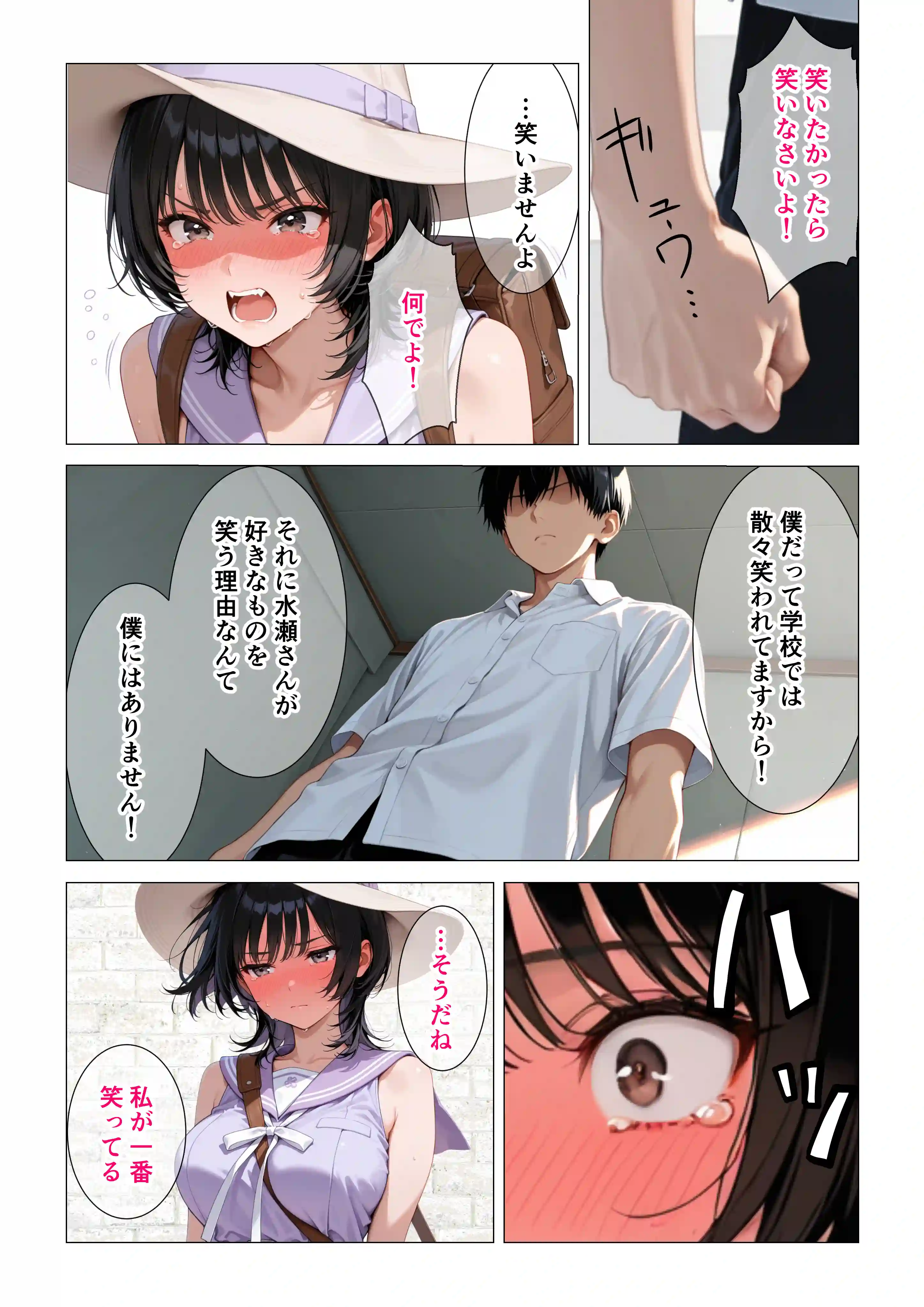 隠れオタクな一軍ギャルの秘密を受け入れたら、マンガの続きをセックスで実演する事になった - 025