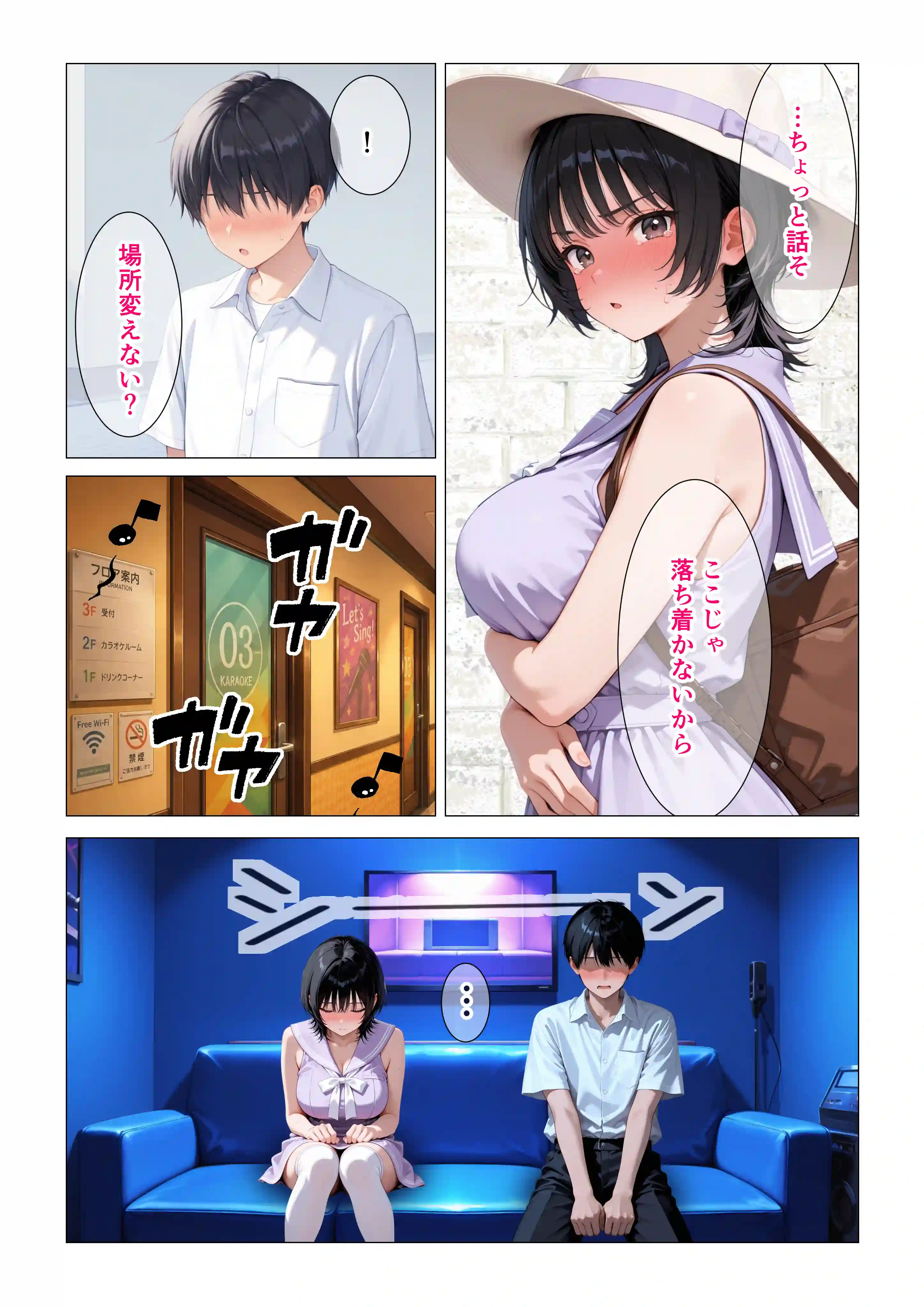 隠れオタクな一軍ギャルの秘密を受け入れたら、マンガの続きをセックスで実演する事になった - 026