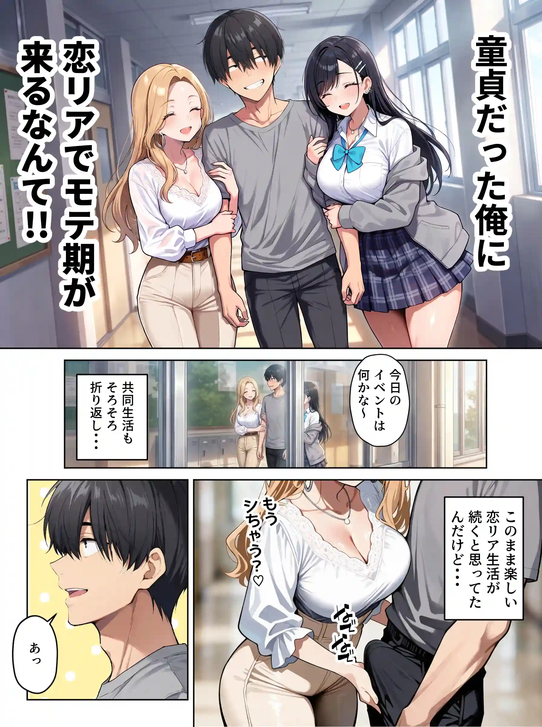 ギャル上等〜「セックスOK」の恋愛リアリティーショーで童貞がハーレム王になる話〜 - 005