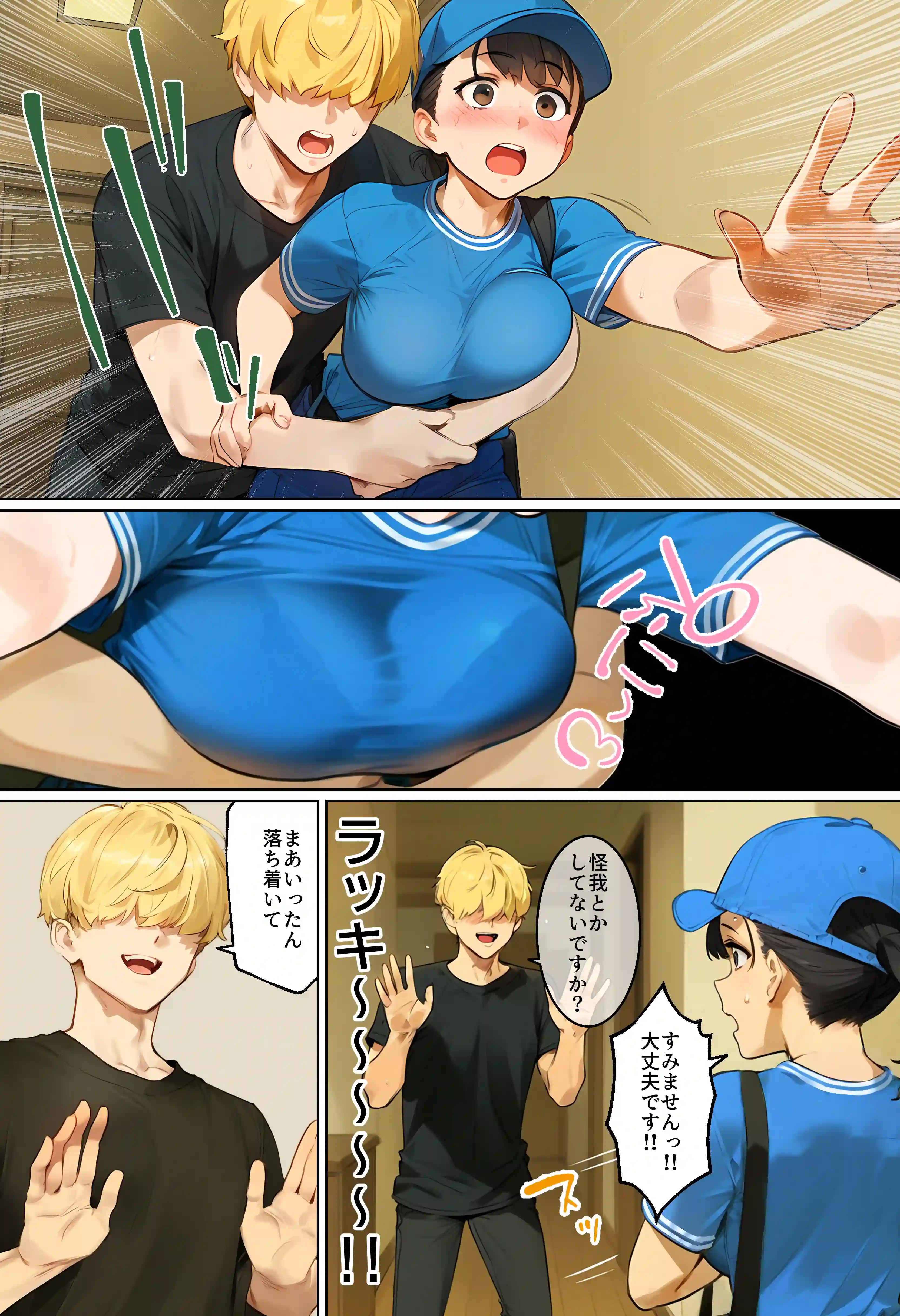 【実話】引っ越し見積もり中、新人ちゃん（22）のバキバキスマホにマチアプ通知！ヤリモク男子から「俺が」守らなきゃwww - 019