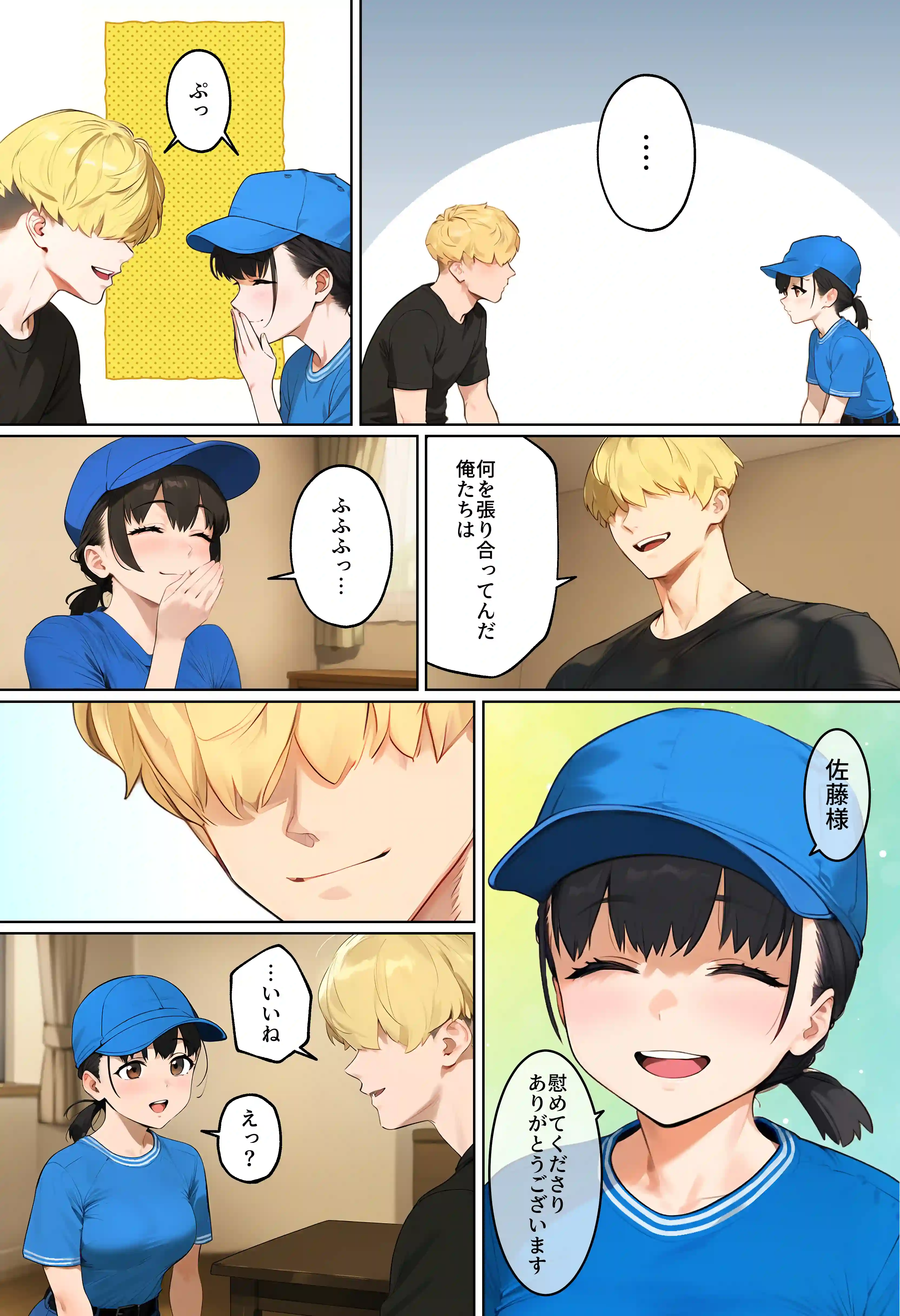 【実話】引っ越し見積もり中、新人ちゃん（22）のバキバキスマホにマチアプ通知！ヤリモク男子から「俺が」守らなきゃwww - 024