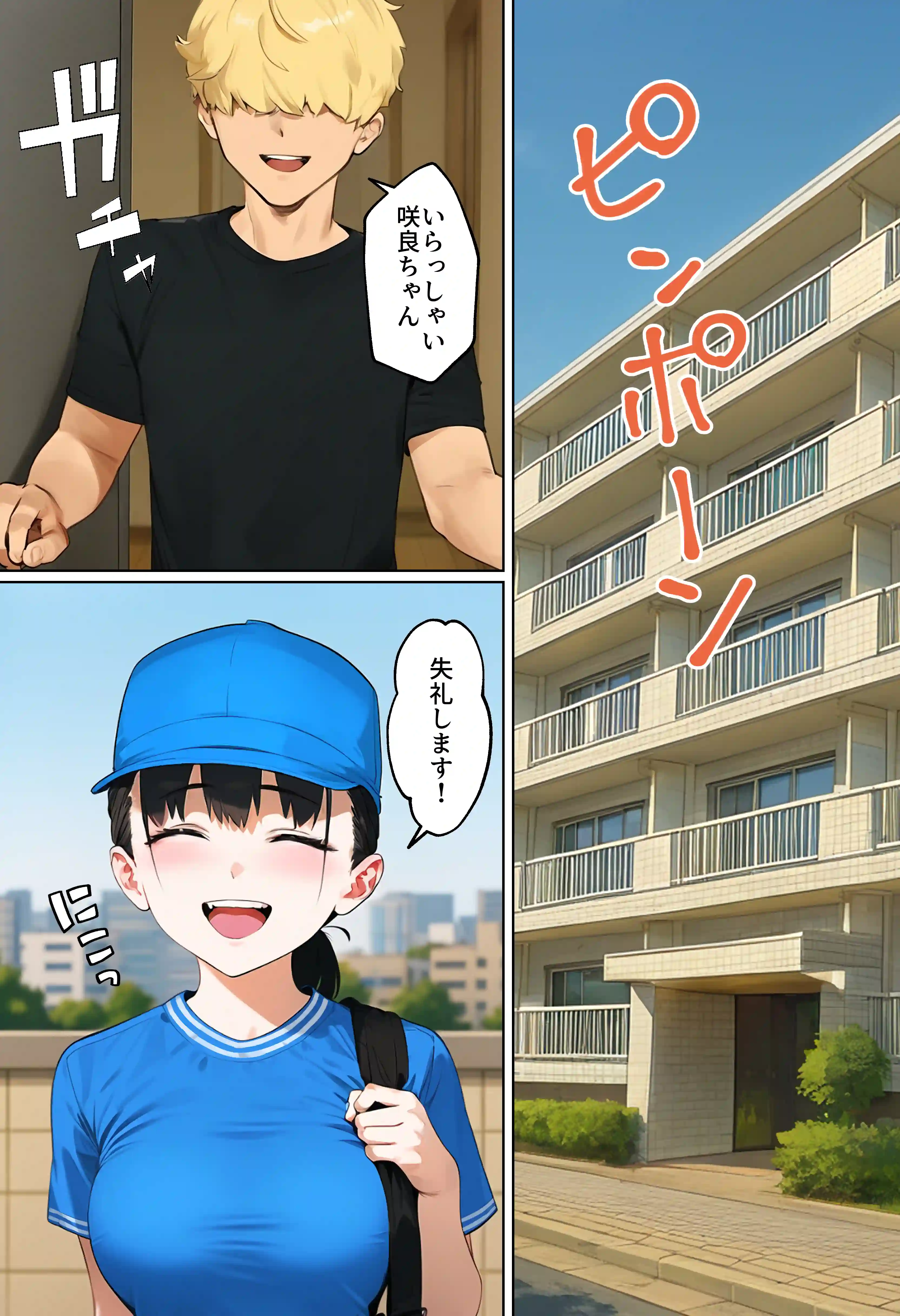 【実話】引っ越し見積もり中、新人ちゃん（22）のバキバキスマホにマチアプ通知！ヤリモク男子から「俺が」守らなきゃwww - 037