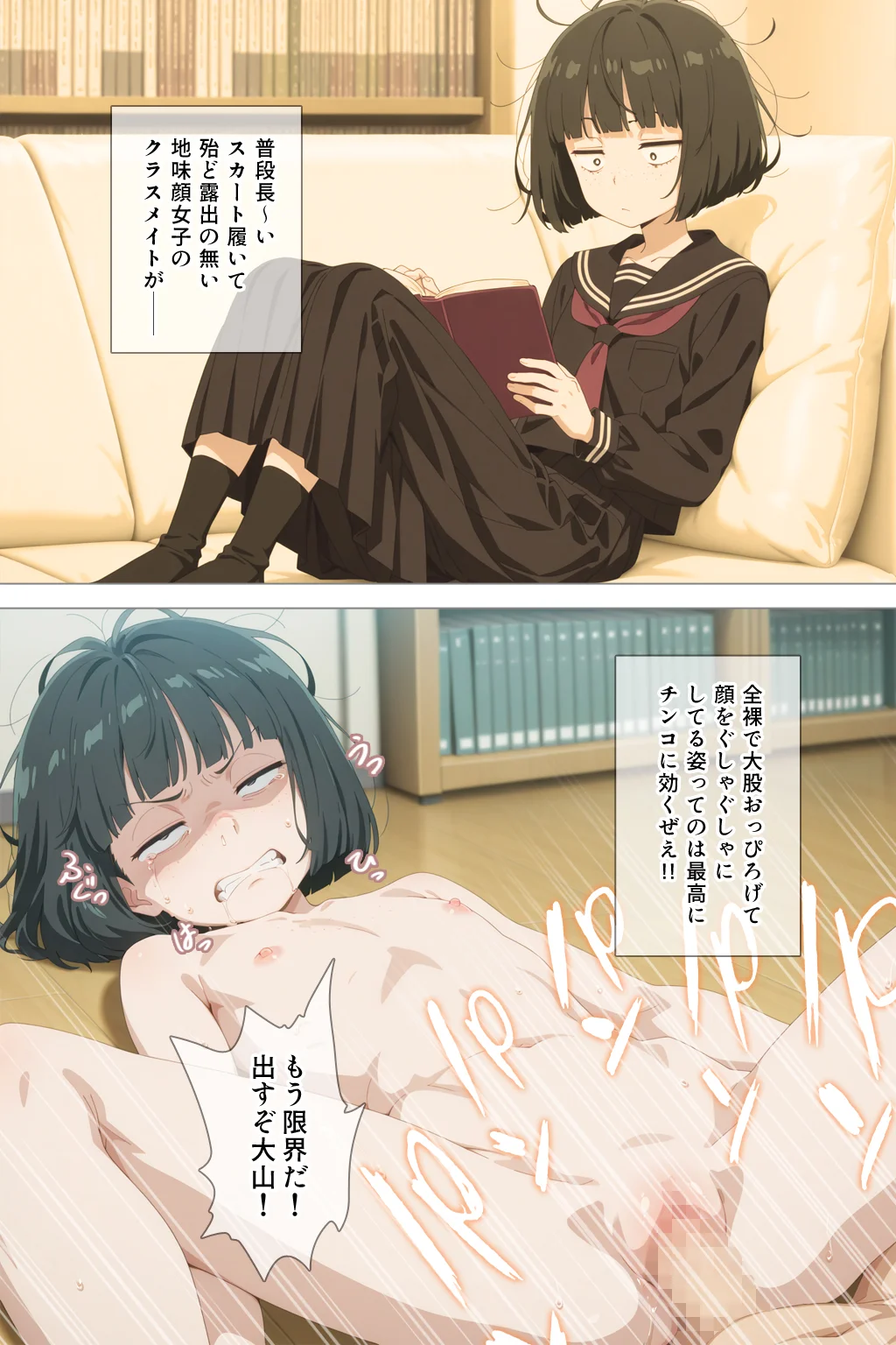 とにかくヤリたくて妥協の末付き合った地味顔で貧相な体の女子をうっかり孕ませてしまった俺の末路 - 026