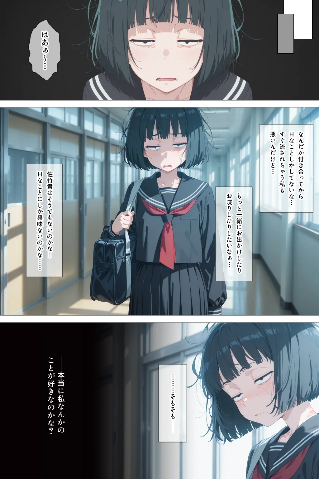 とにかくヤリたくて妥協の末付き合った地味顔で貧相な体の女子をうっかり孕ませてしまった俺の末路 - 039