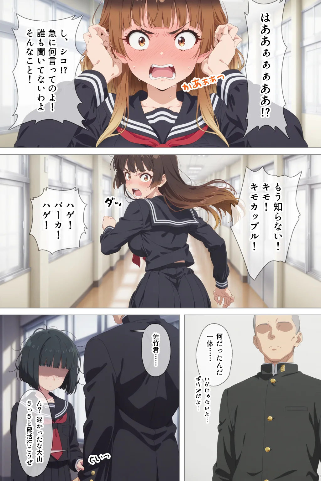 とにかくヤリたくて妥協の末付き合った地味顔で貧相な体の女子をうっかり孕ませてしまった俺の末路 - 042