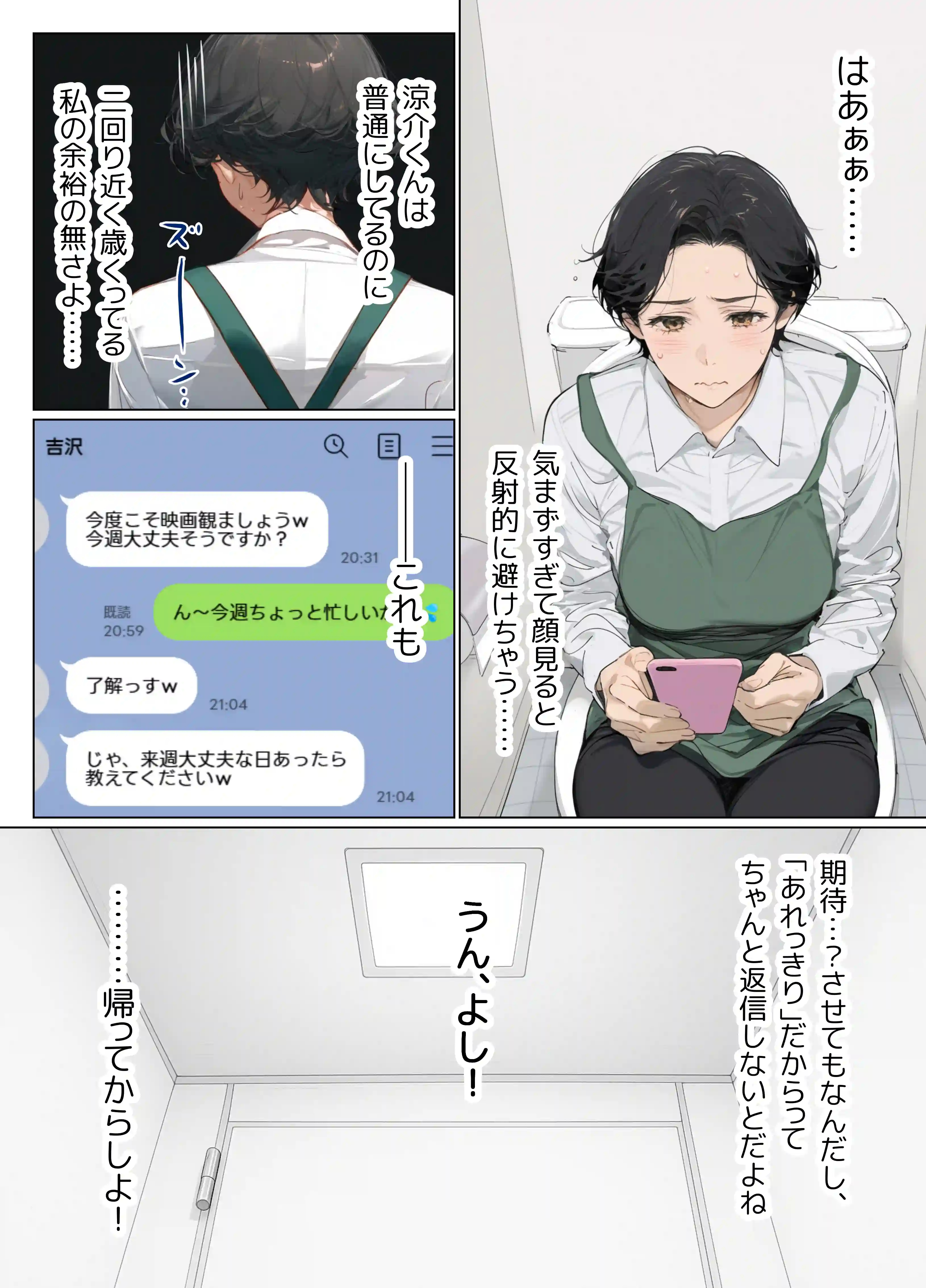 バ先のパート主婦（41）とセフレになったので週三で濃厚変態セックスを仕込んだら乳首ピアスと肛門で発情するド変態主婦になった話 - 015