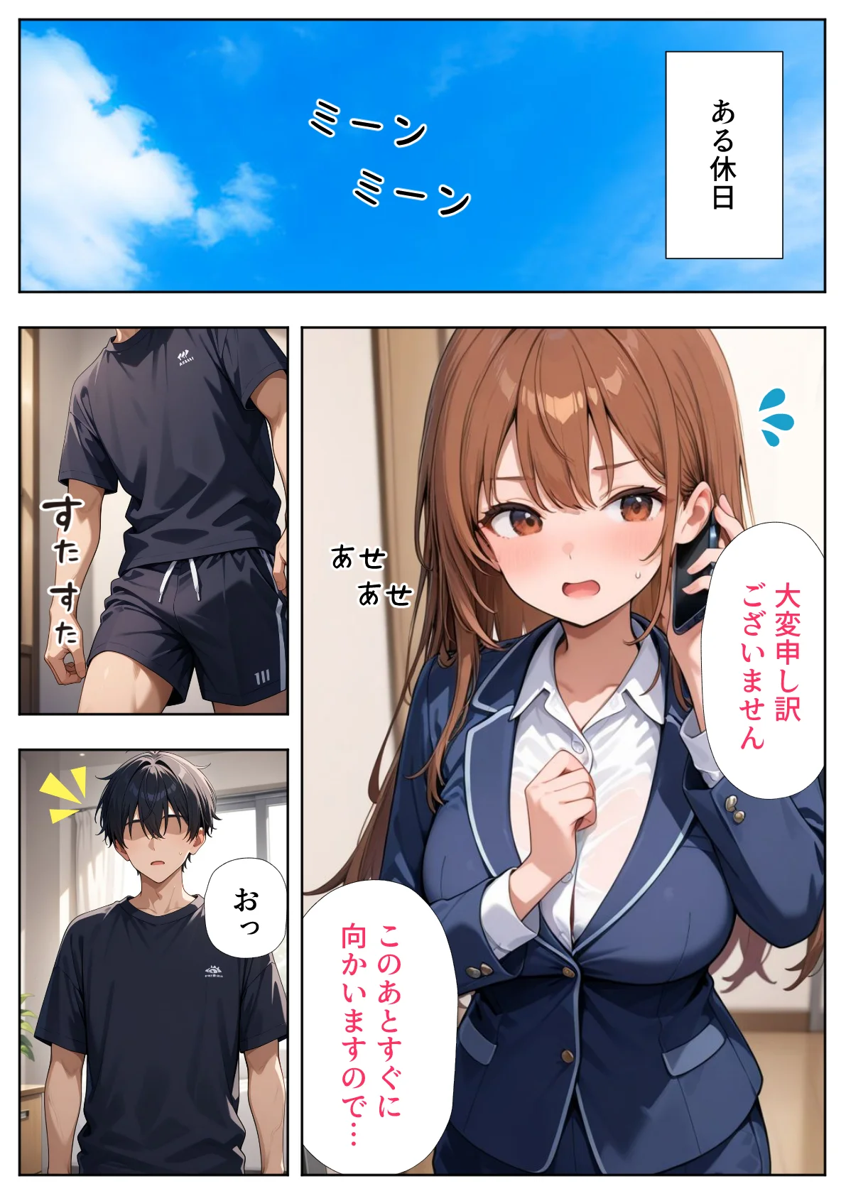 居候した彼女の家で毎日絞り取られた話 - 021
