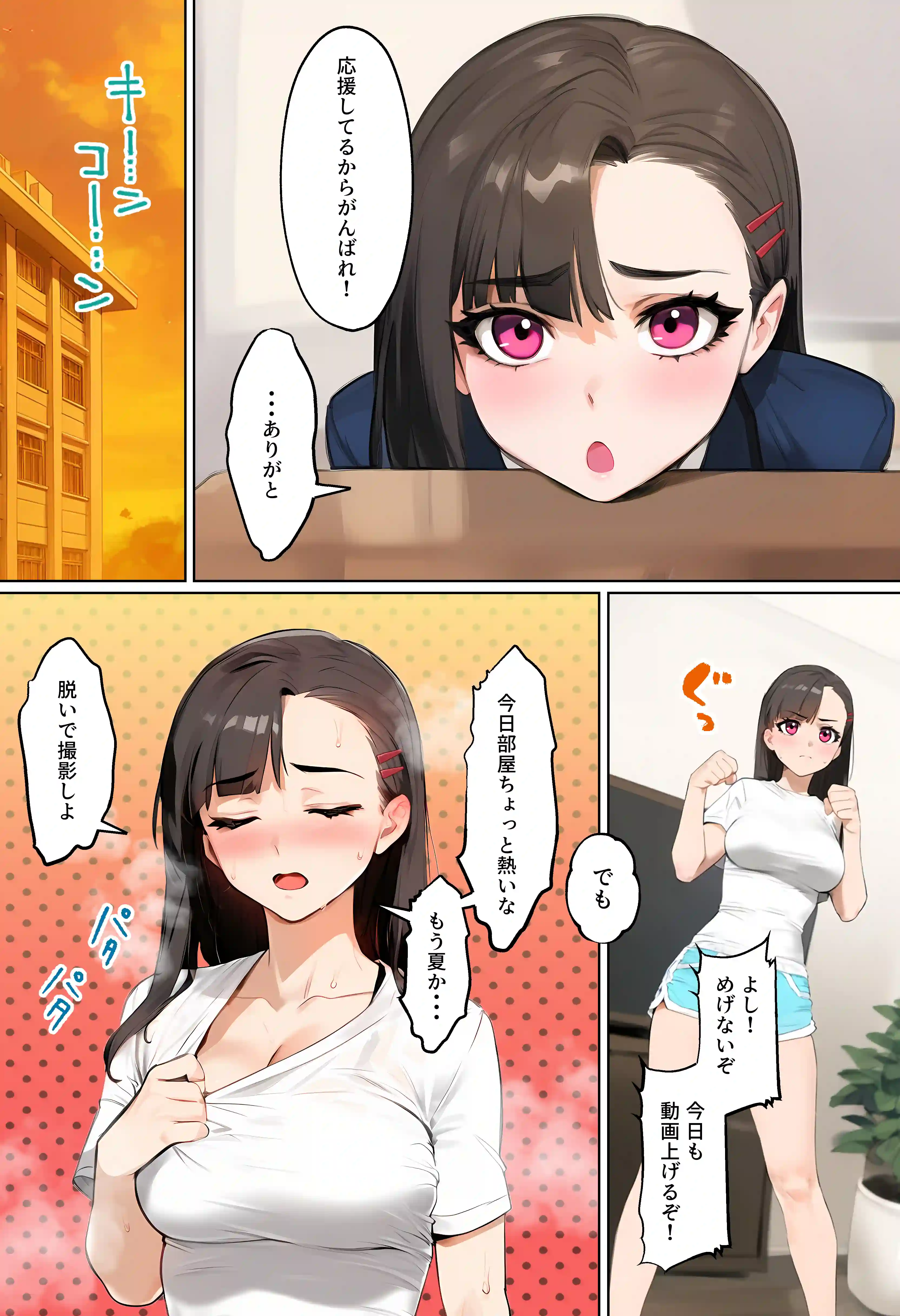 【裏実話】承認欲求に負けた歌好き陰キャkana.（18）、エロ垢転生で担任に身バレ→人生終了のお知らせ?（＾o＾）/www - 021