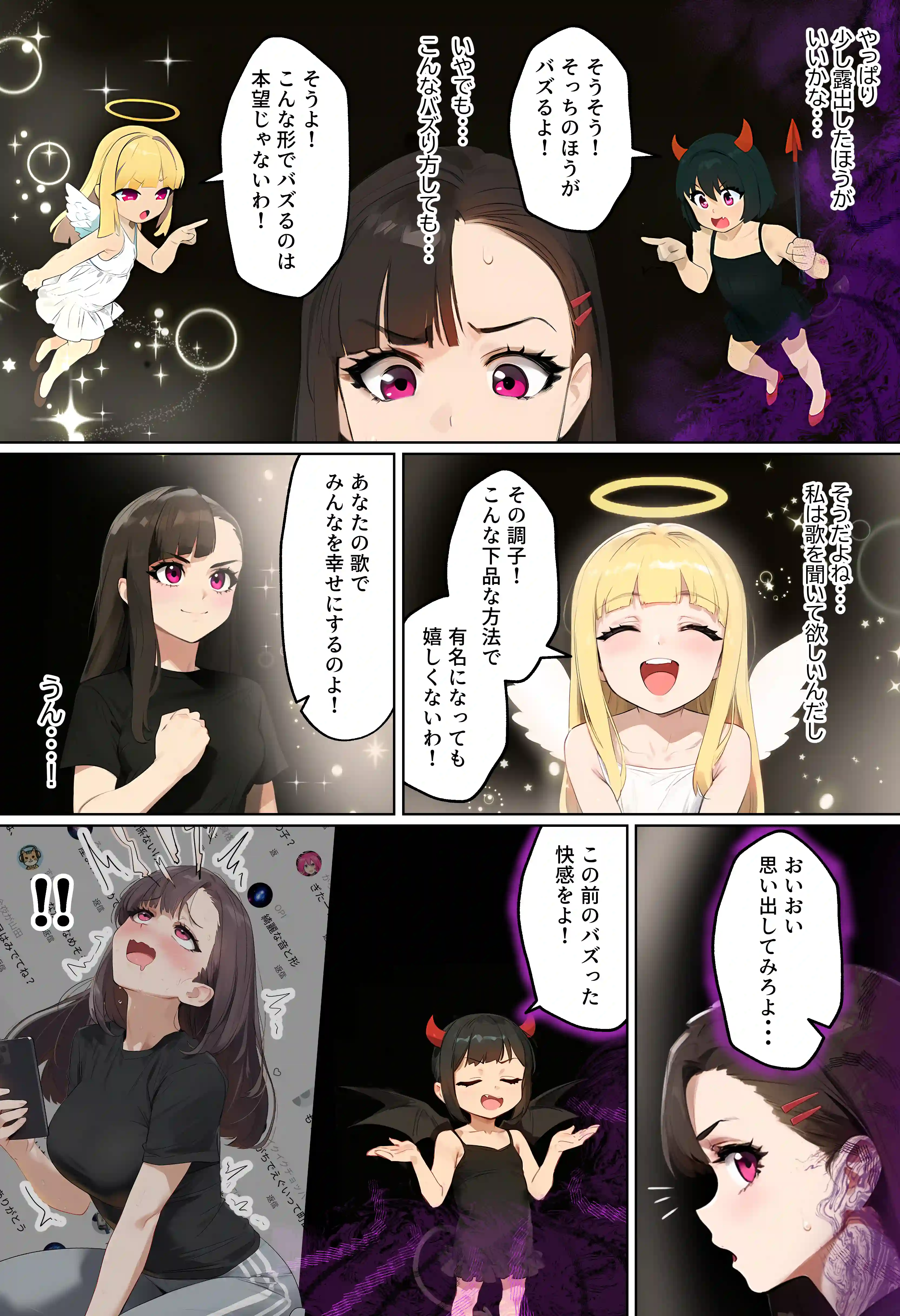 【裏実話】承認欲求に負けた歌好き陰キャkana.（18）、エロ垢転生で担任に身バレ→人生終了のお知らせ?（＾o＾）/www - 028