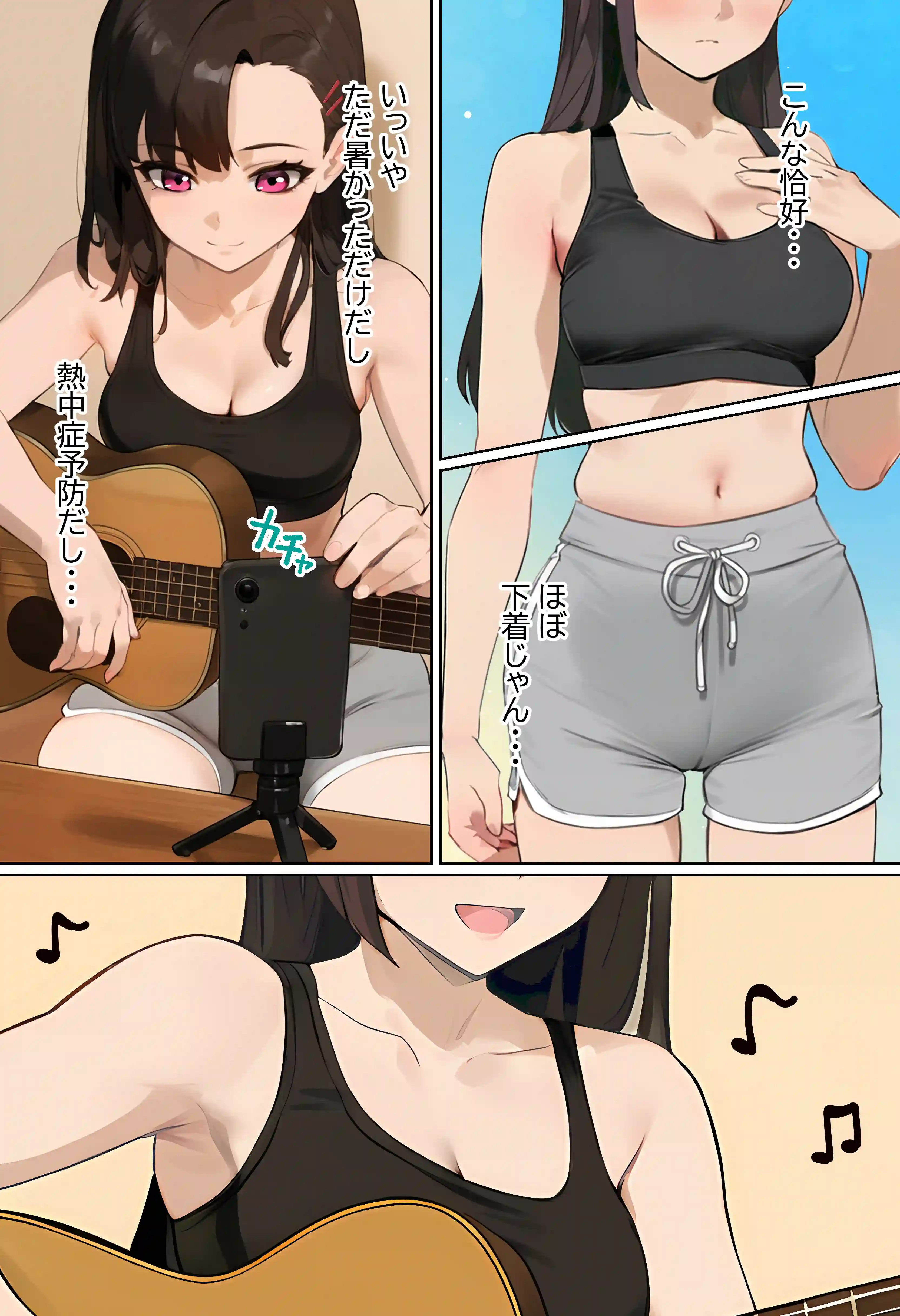 【裏実話】承認欲求に負けた歌好き陰キャkana.（18）、エロ垢転生で担任に身バレ→人生終了のお知らせ?（＾o＾）/www - 033