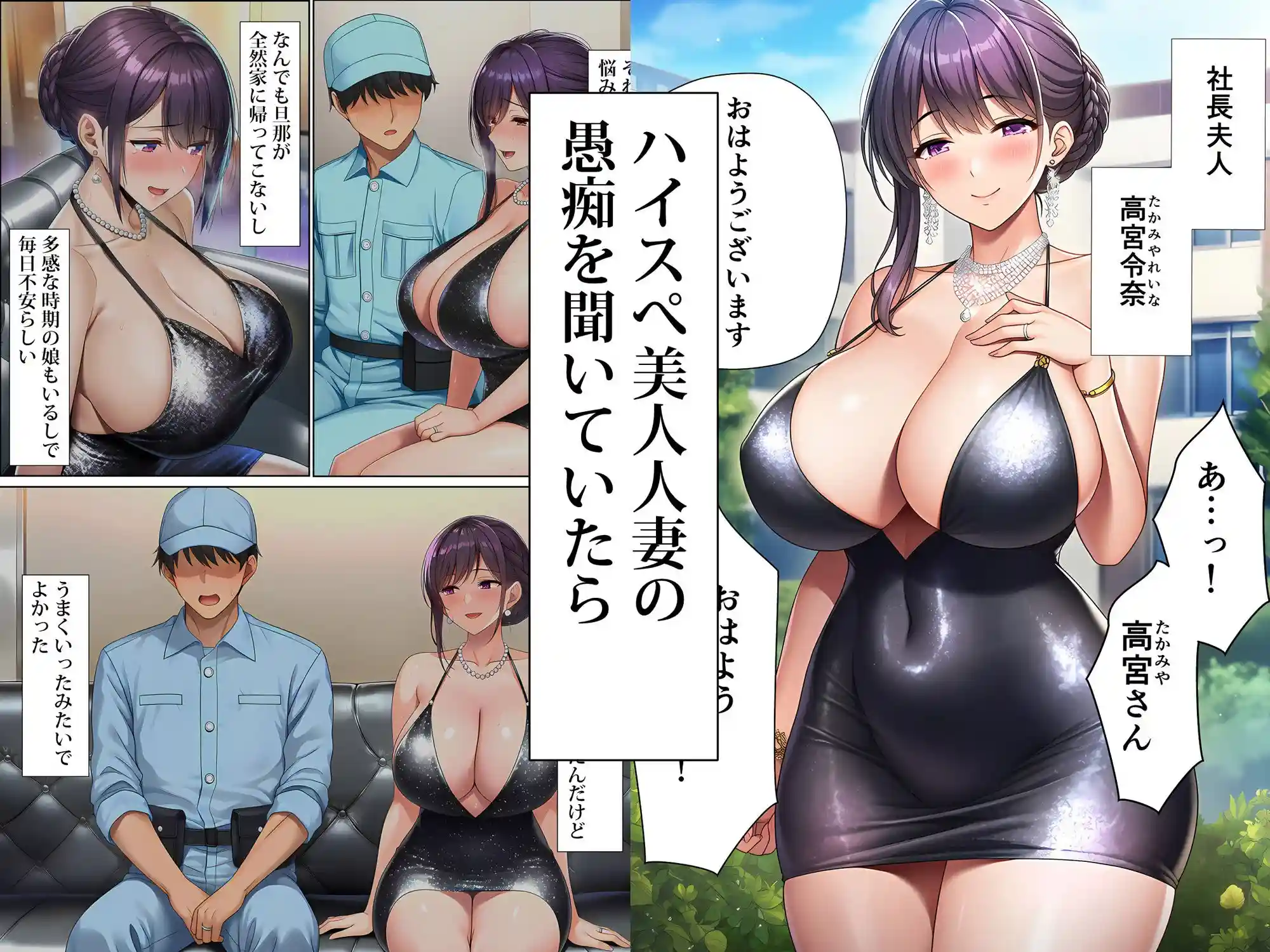 超高級マンション清掃員の俺、仕事ついでにハイスペ美人居住者たちの愚痴を聞いていたら完全合意の中出しハーレム生活を送ってしまう - 003