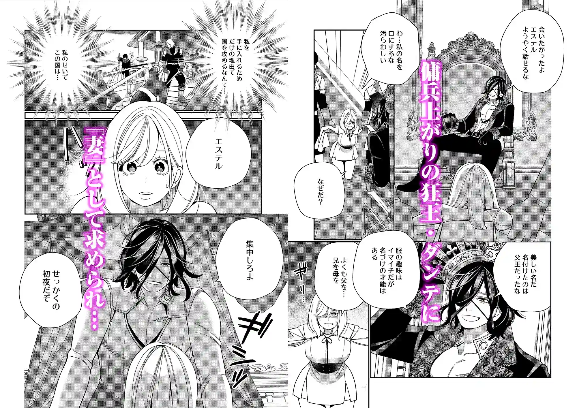 聖女は敵国の王に堕とされる - 005