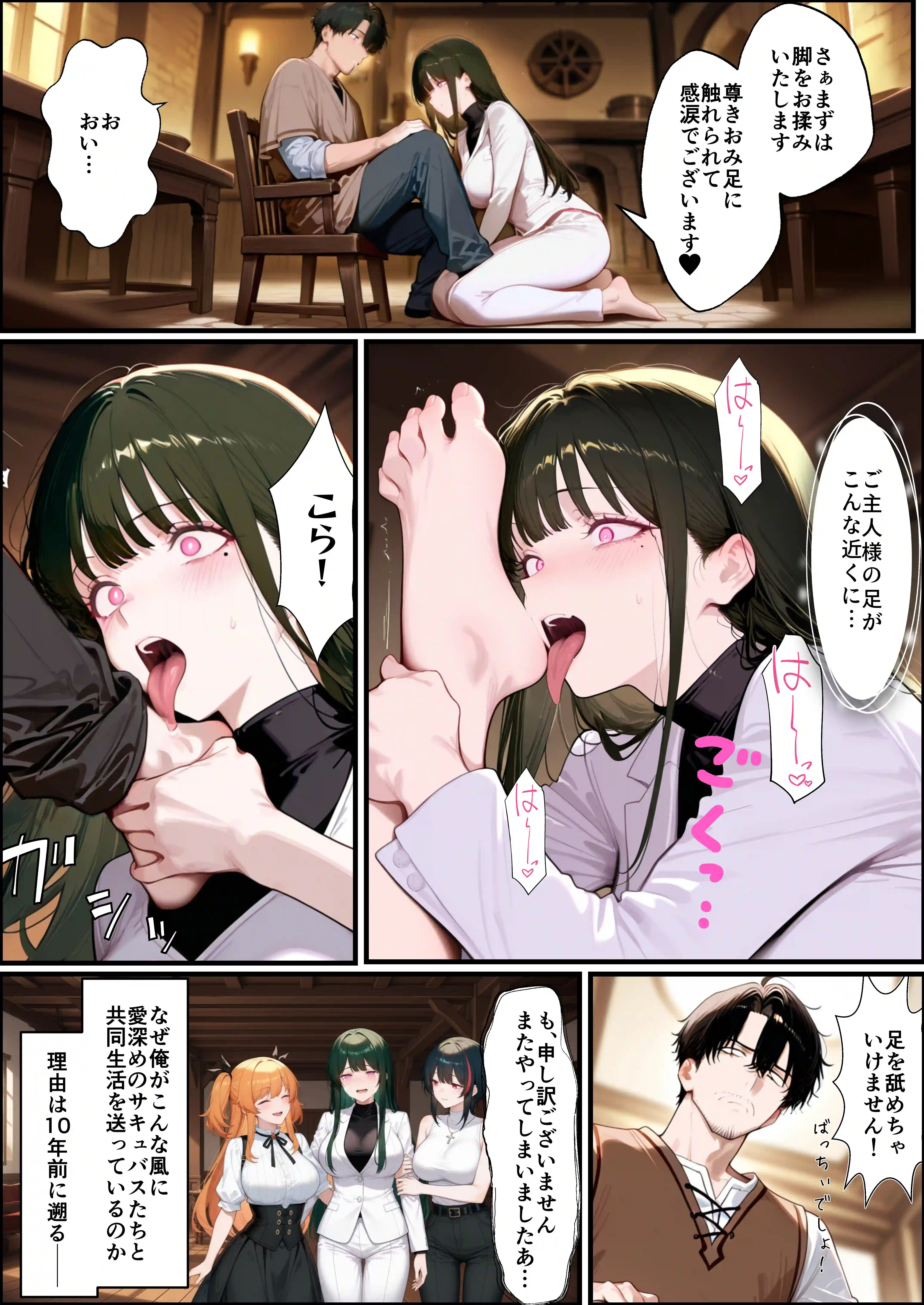 奴◯サキュバスを救って娘同然に育てたらヤンデレになって処女を捧げてきた - 009