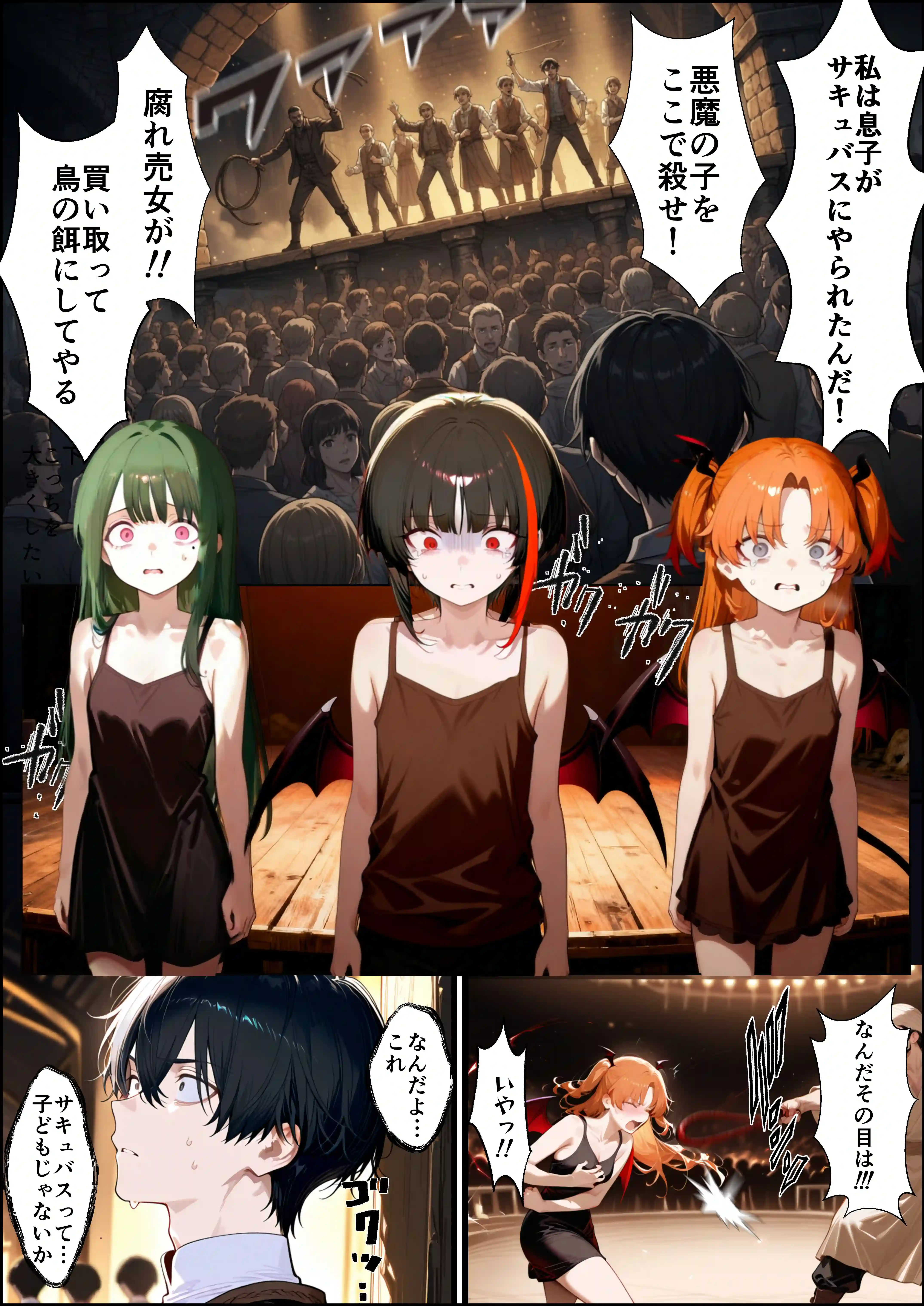 奴◯サキュバスを救って娘同然に育てたらヤンデレになって処女を捧げてきた - 014