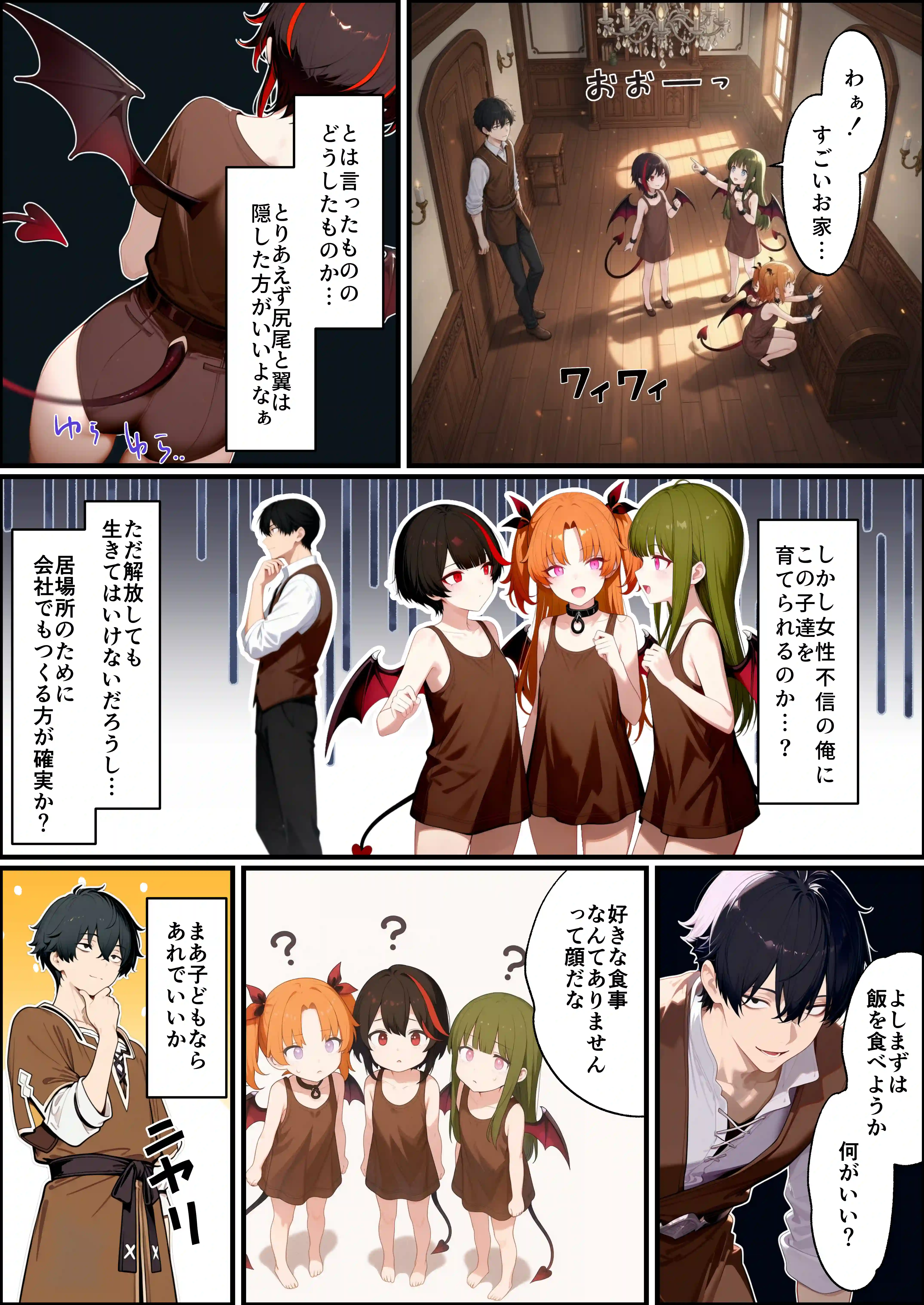 奴◯サキュバスを救って娘同然に育てたらヤンデレになって処女を捧げてきた - 017