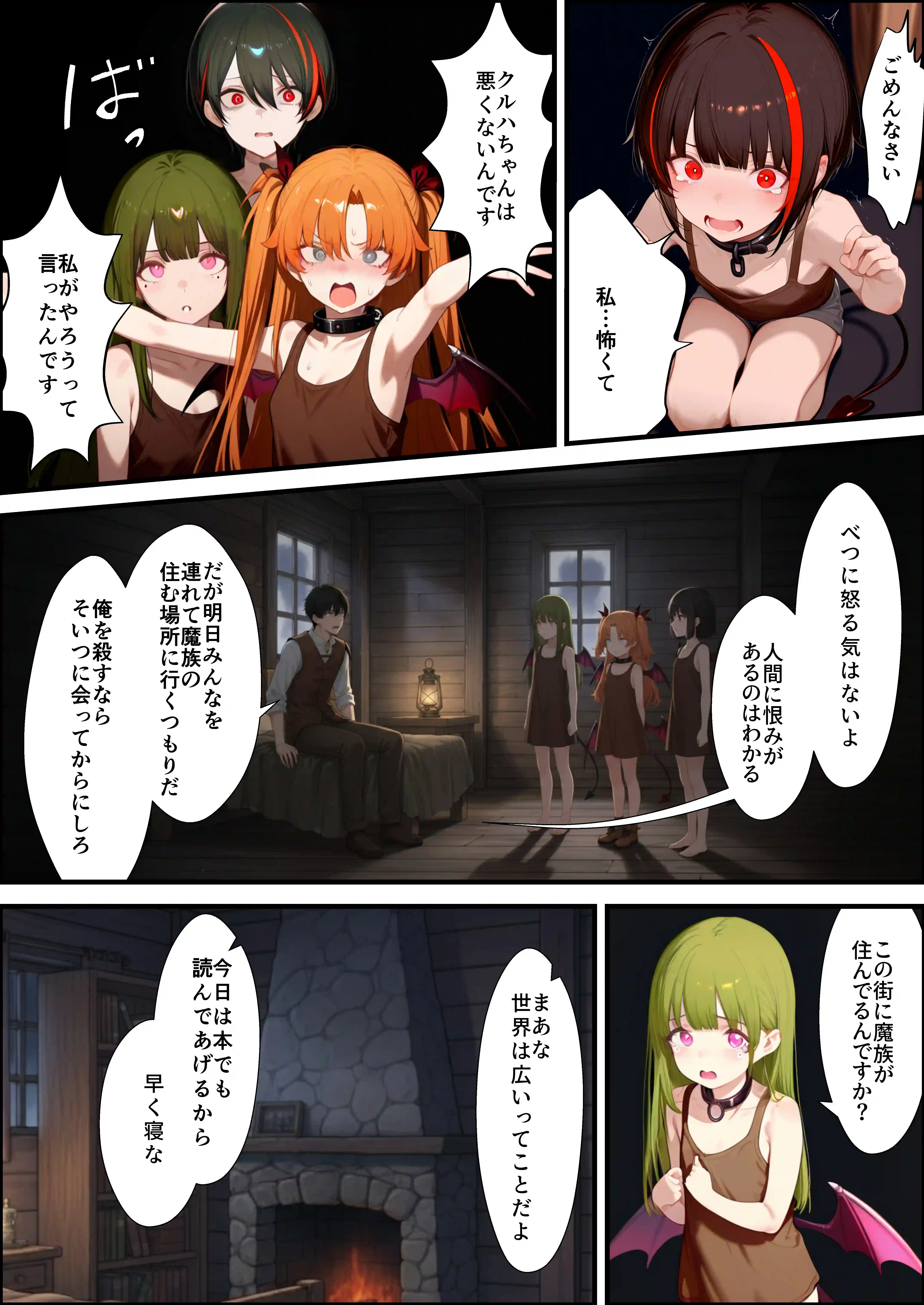 奴◯サキュバスを救って娘同然に育てたらヤンデレになって処女を捧げてきた - 021