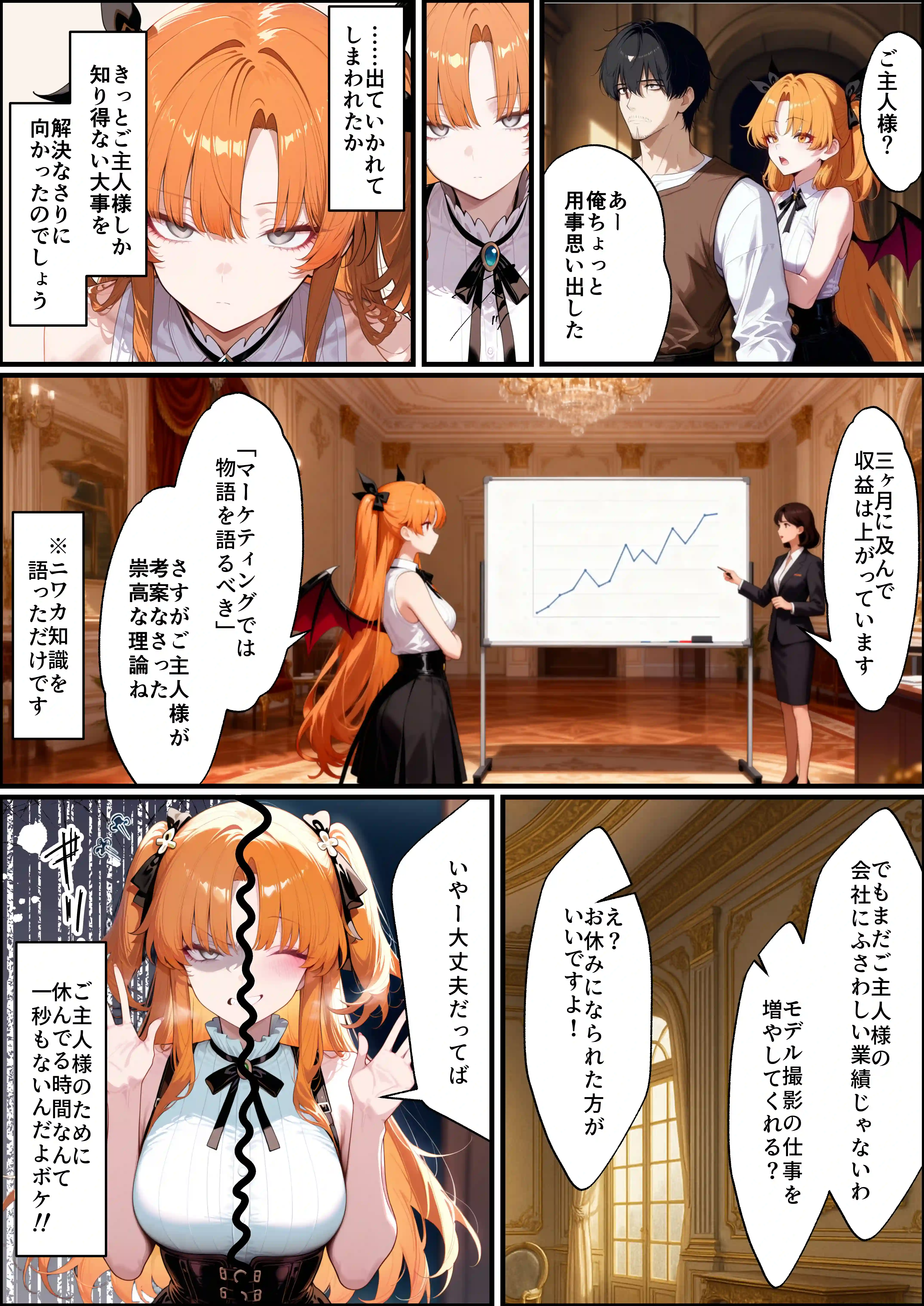 奴◯サキュバスを救って娘同然に育てたらヤンデレになって処女を捧げてきた - 038