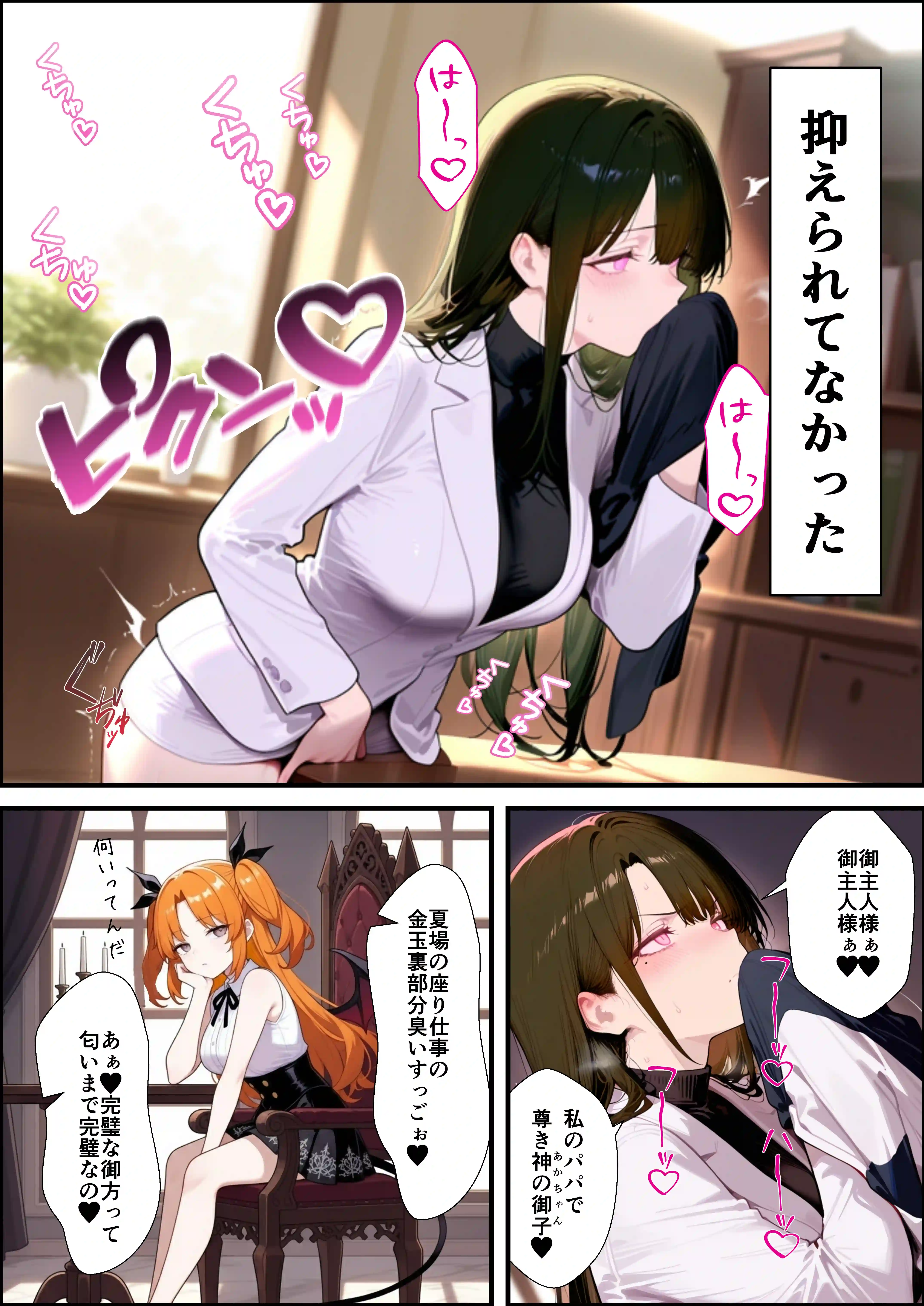 奴◯サキュバスを救って娘同然に育てたらヤンデレになって処女を捧げてきた - 045