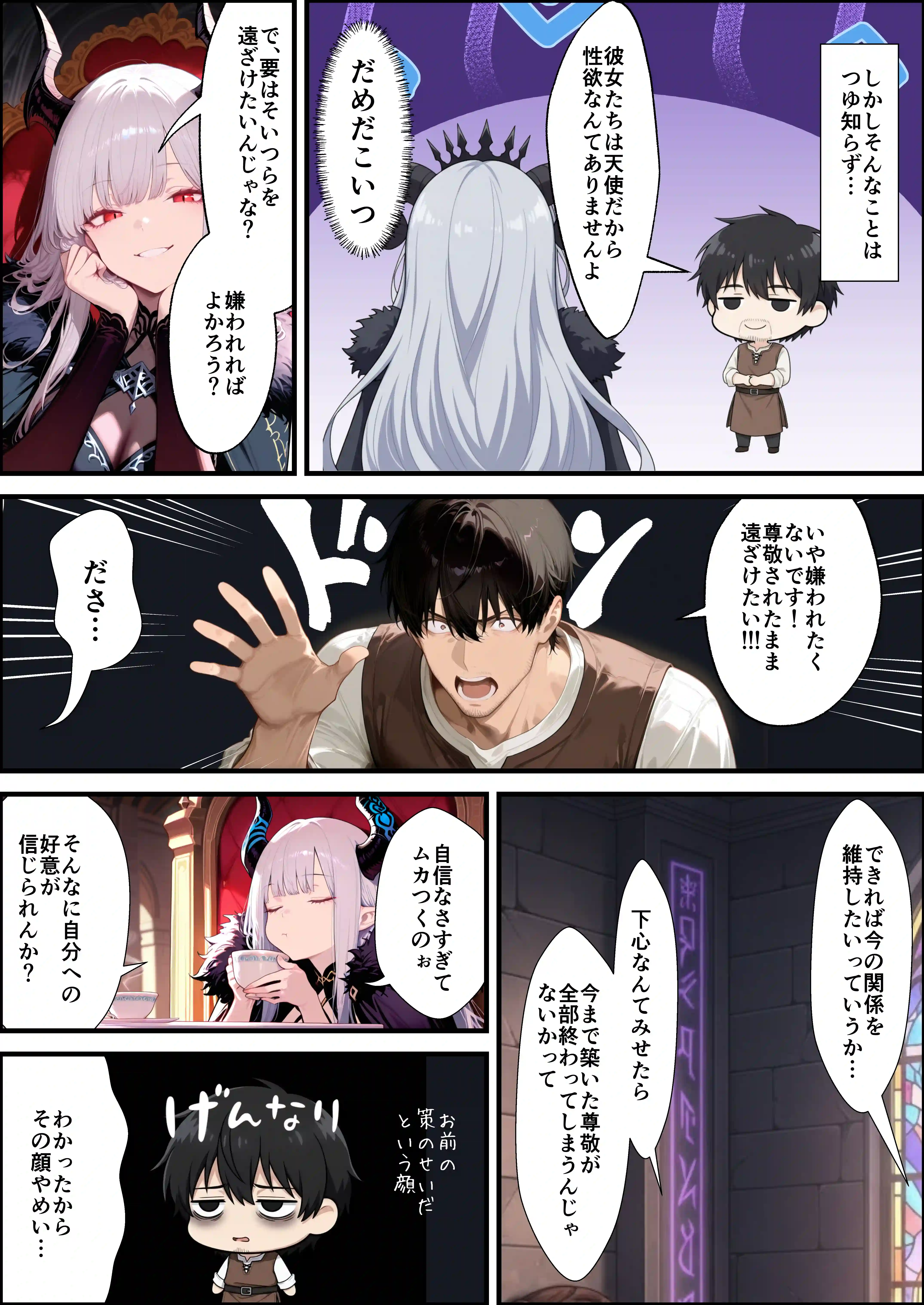 奴◯サキュバスを救って娘同然に育てたらヤンデレになって処女を捧げてきた - 046