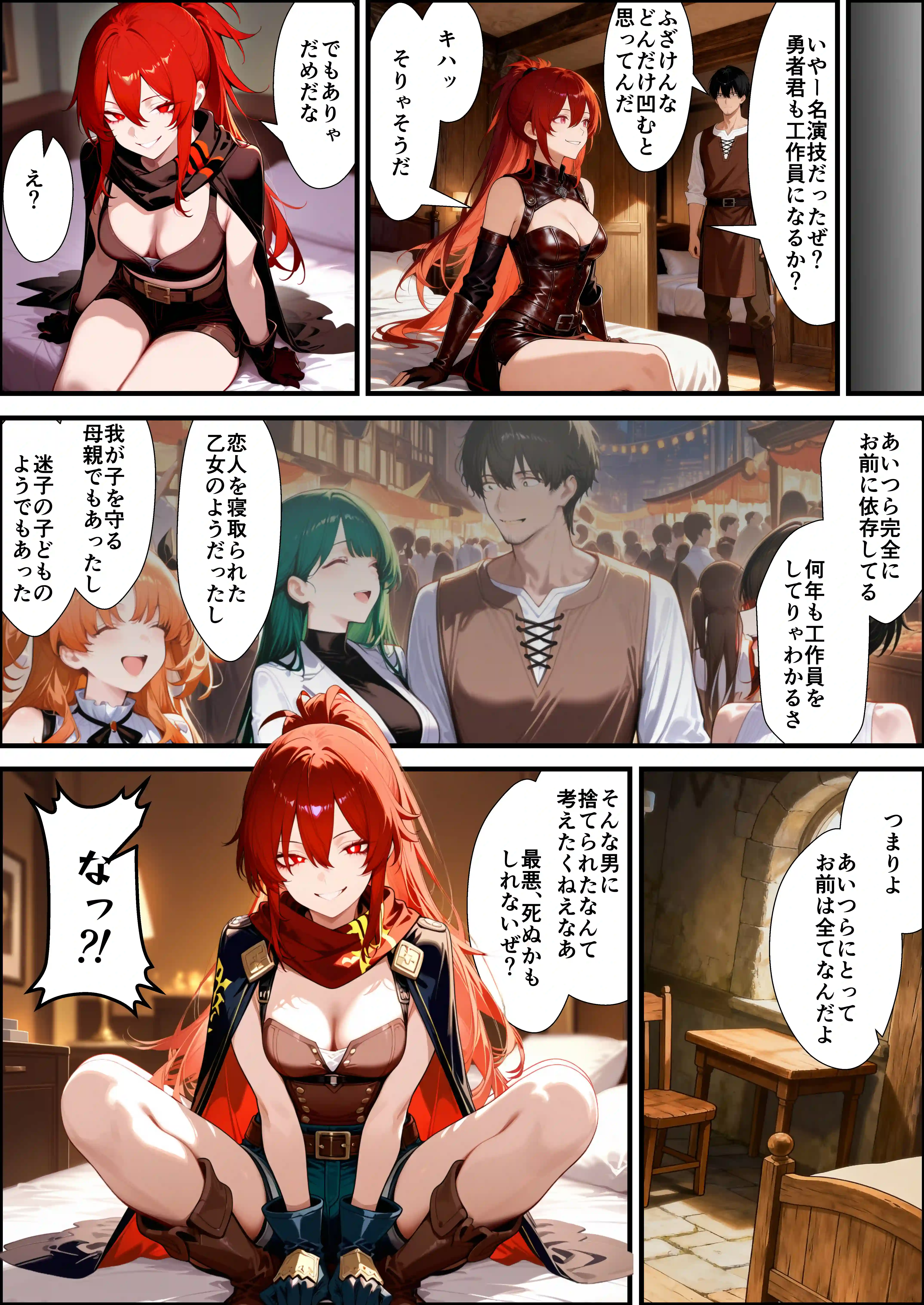 奴◯サキュバスを救って娘同然に育てたらヤンデレになって処女を捧げてきた - 050