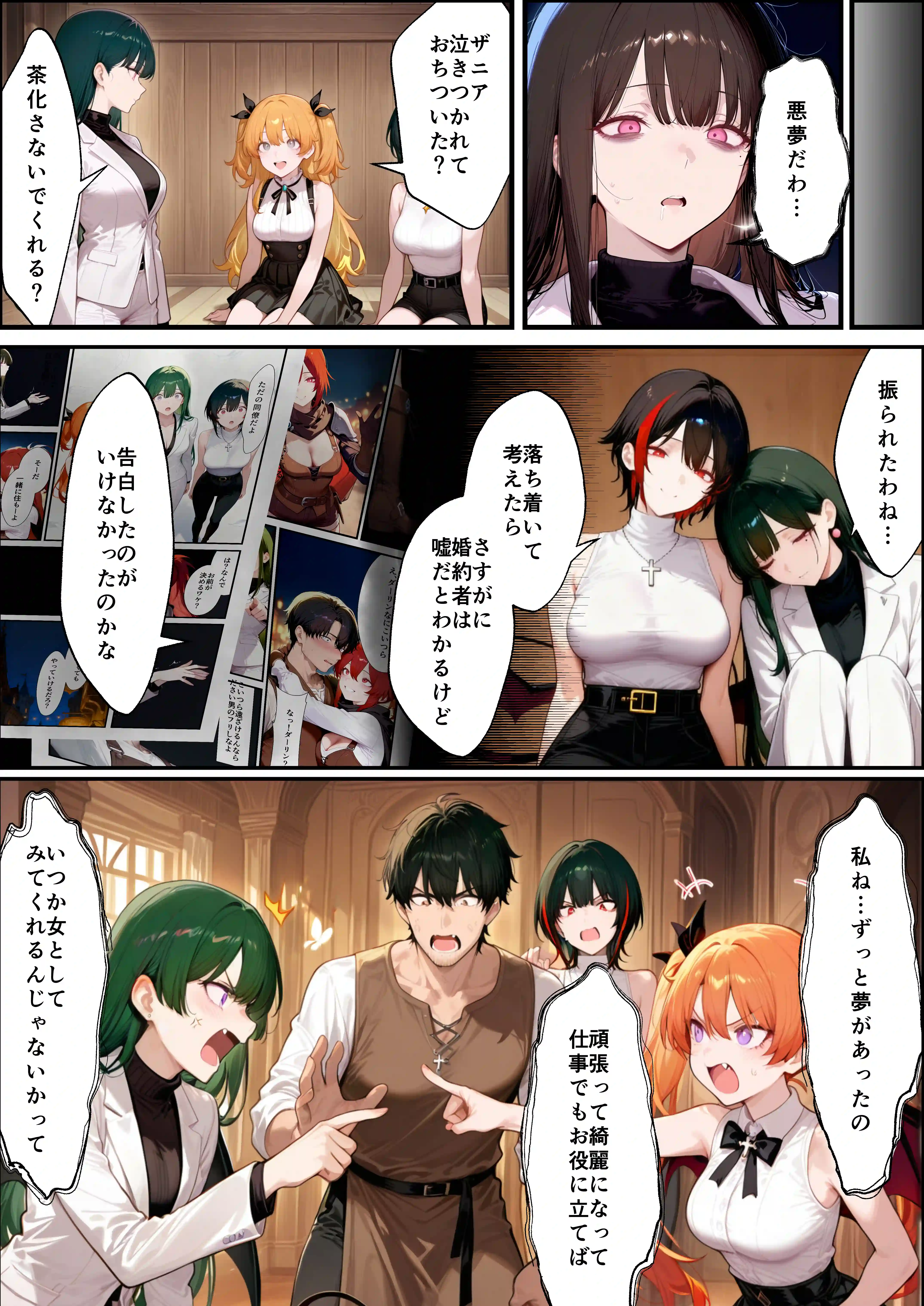 奴◯サキュバスを救って娘同然に育てたらヤンデレになって処女を捧げてきた - 053