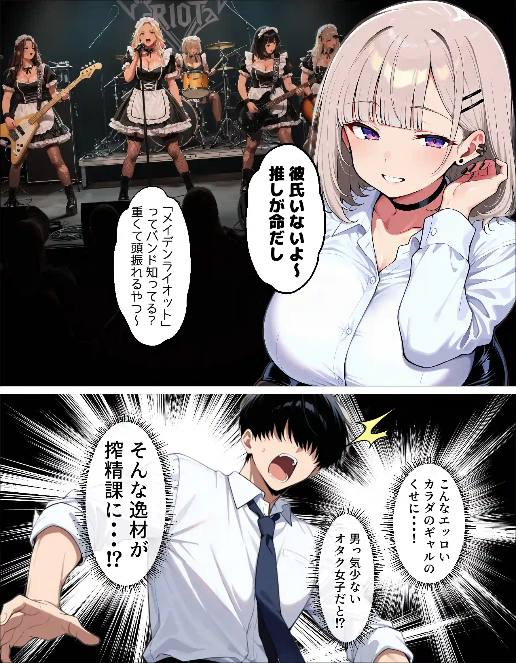 新卒のダウナーギャルが「だる…」って言いながら搾精してくれる話 - 018