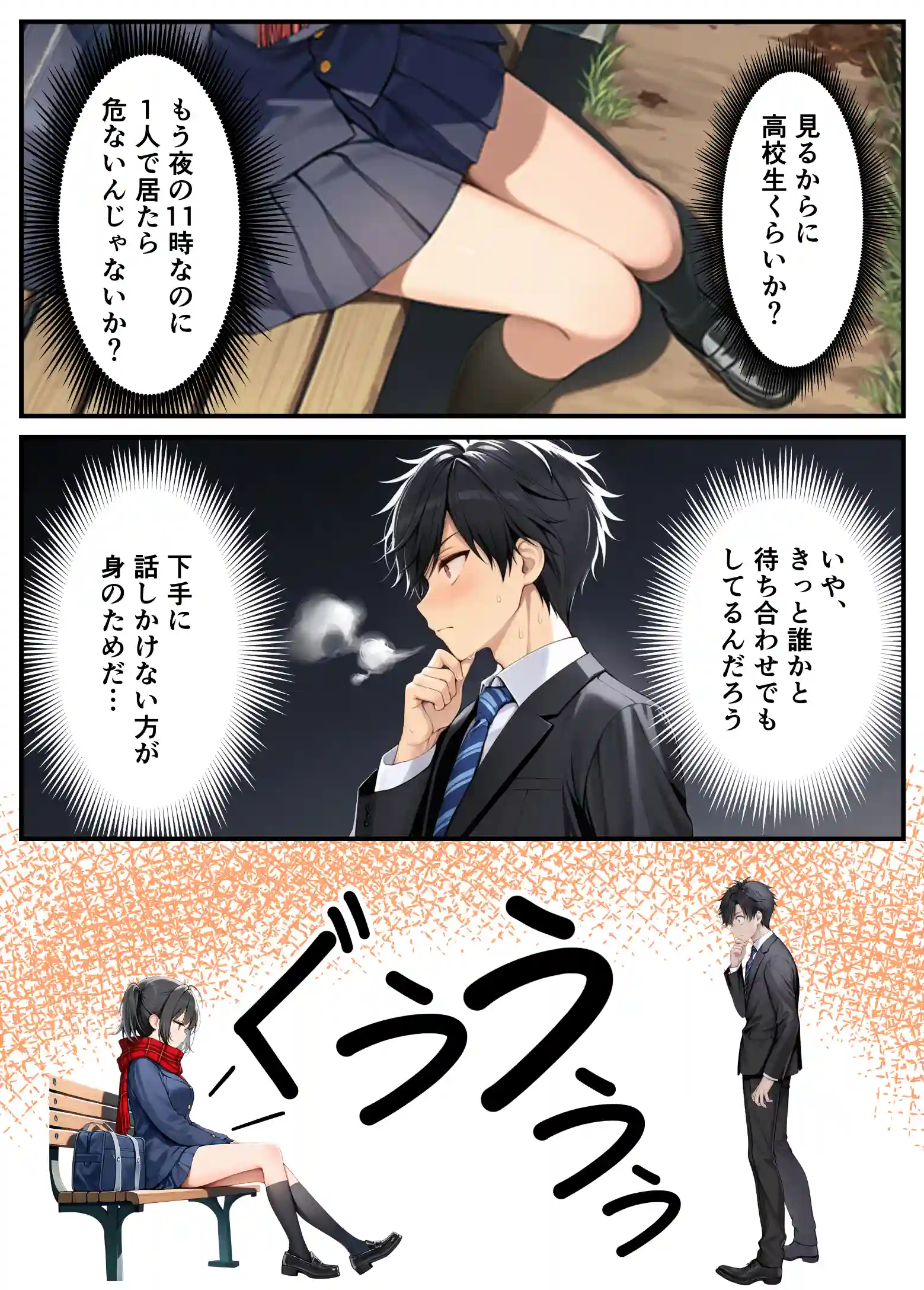 セックスが嫌いなジト目TS家出少女が一晩でメス堕ちする話 - 004